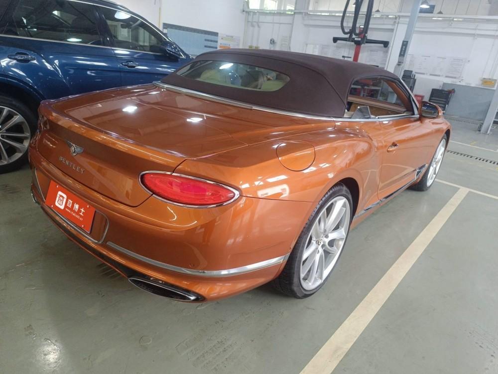 二手宾利 欧陆GT 橘色/褐色 宾利 欧陆6.0T GT W12敞篷版 欧规版