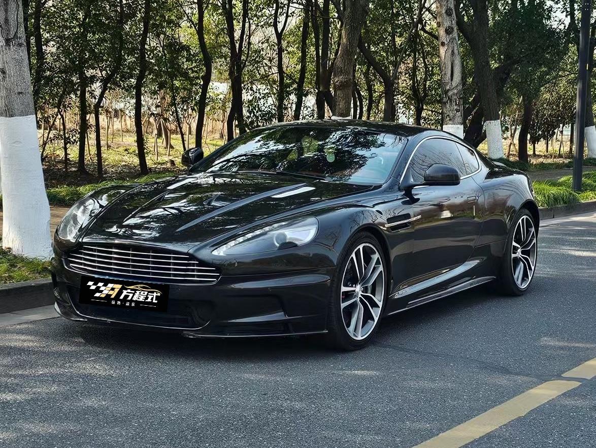 二手阿斯顿·马丁 DBS 黑色/黑红 2009款 6.0 Touchtronic Coupe