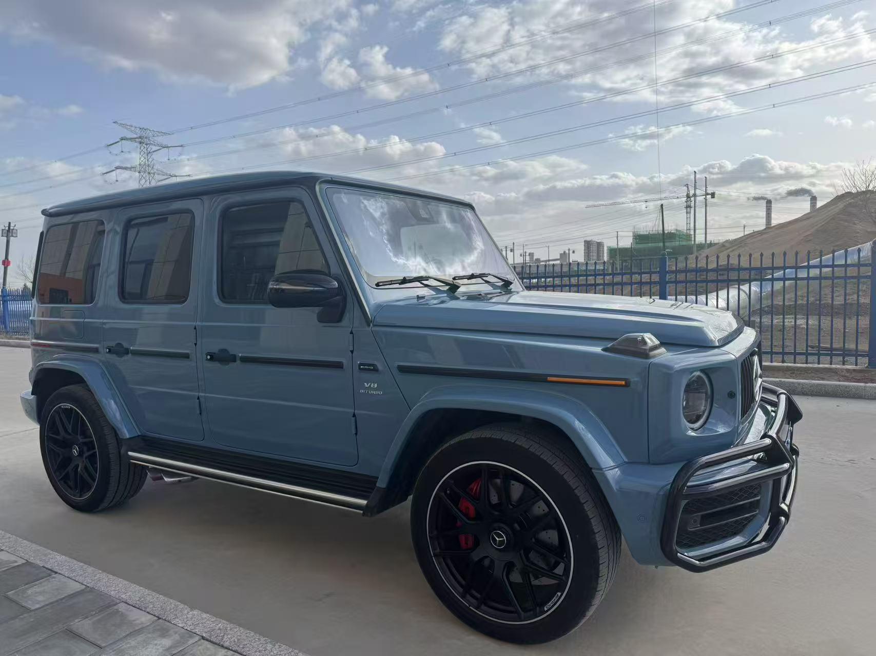二手奔驰 G级AMG 瓷器蓝/红色 2022款 AMG G 63