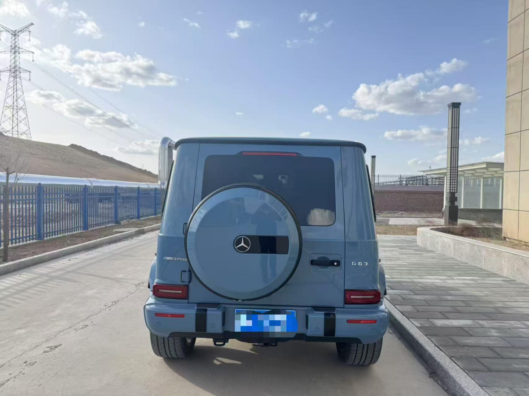 二手奔驰 G级AMG 瓷器蓝/红色 2022款 AMG G 63