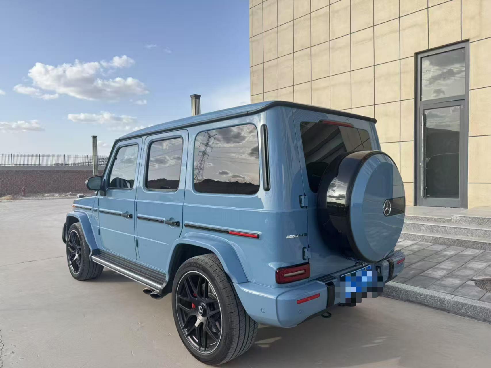 二手奔驰 G级AMG 瓷器蓝/红色 2022款 AMG G 63