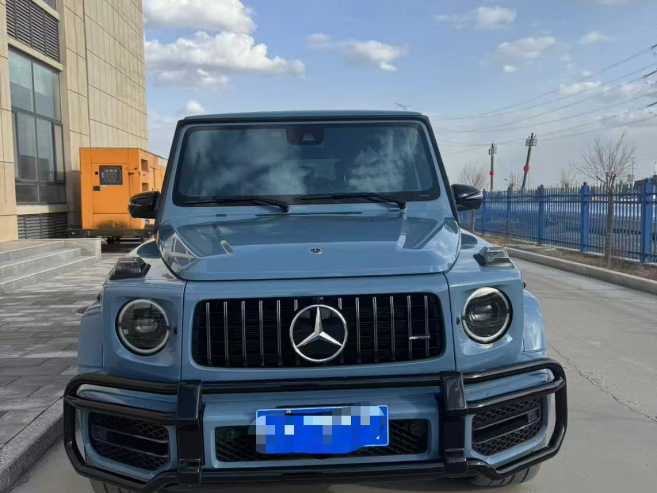 二手奔驰 G级AMG 瓷器蓝/红色 2022款 AMG G 63