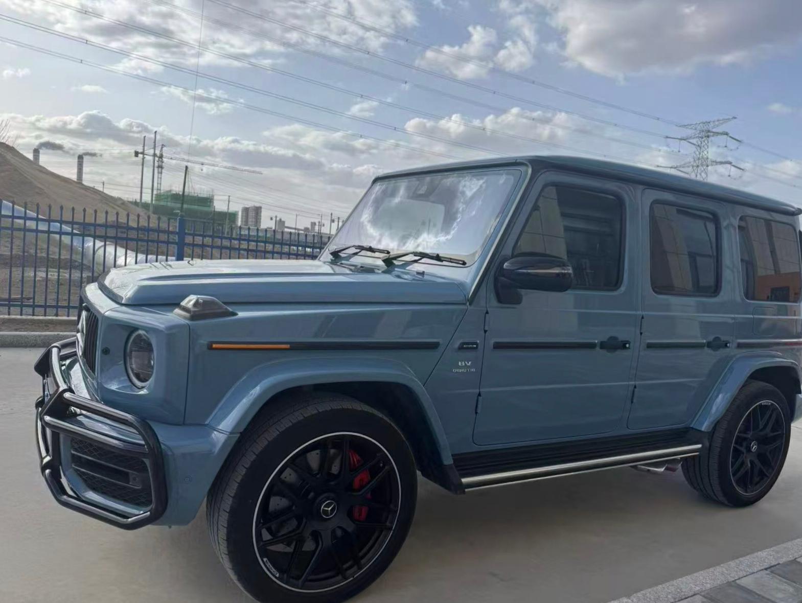 二手奔驰 G级AMG 瓷器蓝/红色 2022款 AMG G 63