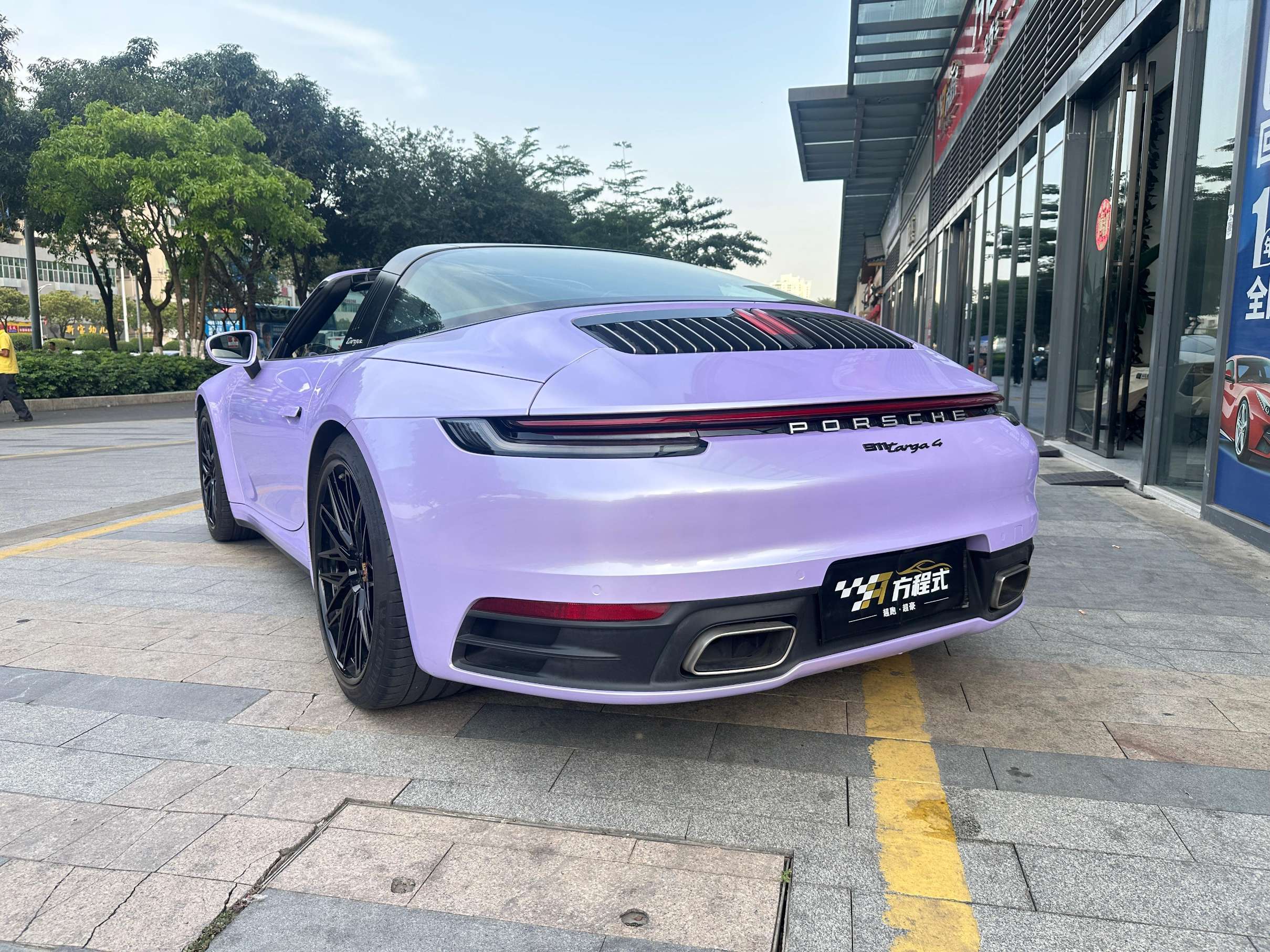 二手保时捷 911 白色/黑色 Targa4  中规版