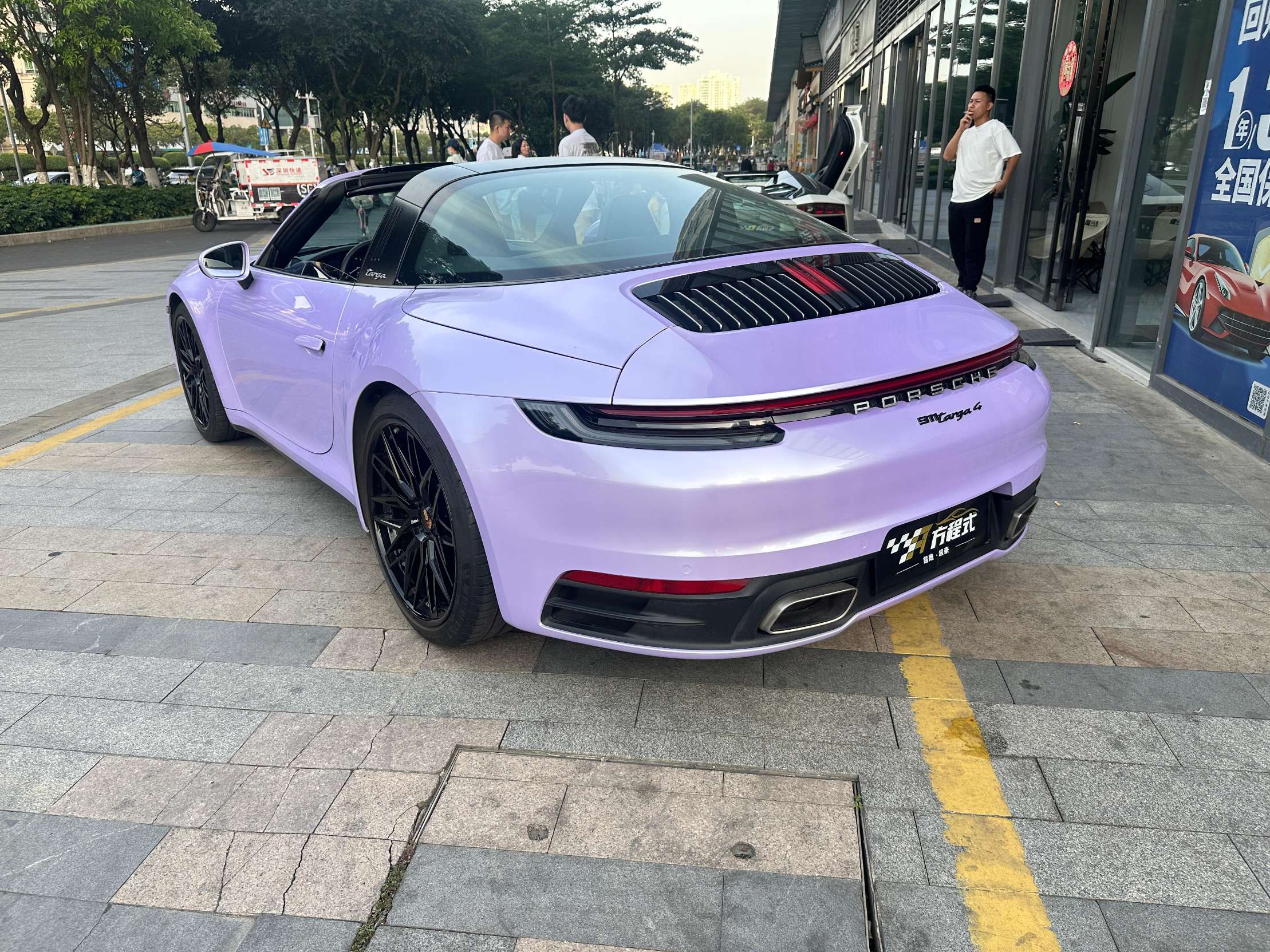 二手保时捷 911 白色/黑色 Targa4  中规版