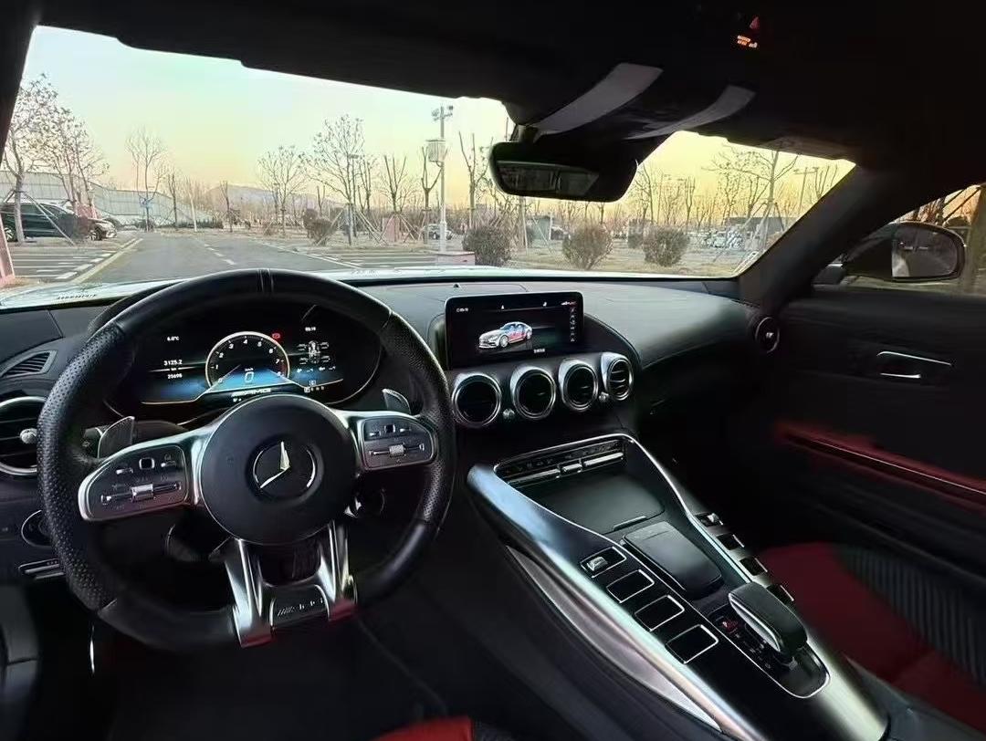 二手奔驰 AMG GT 灰色/红色 2019款