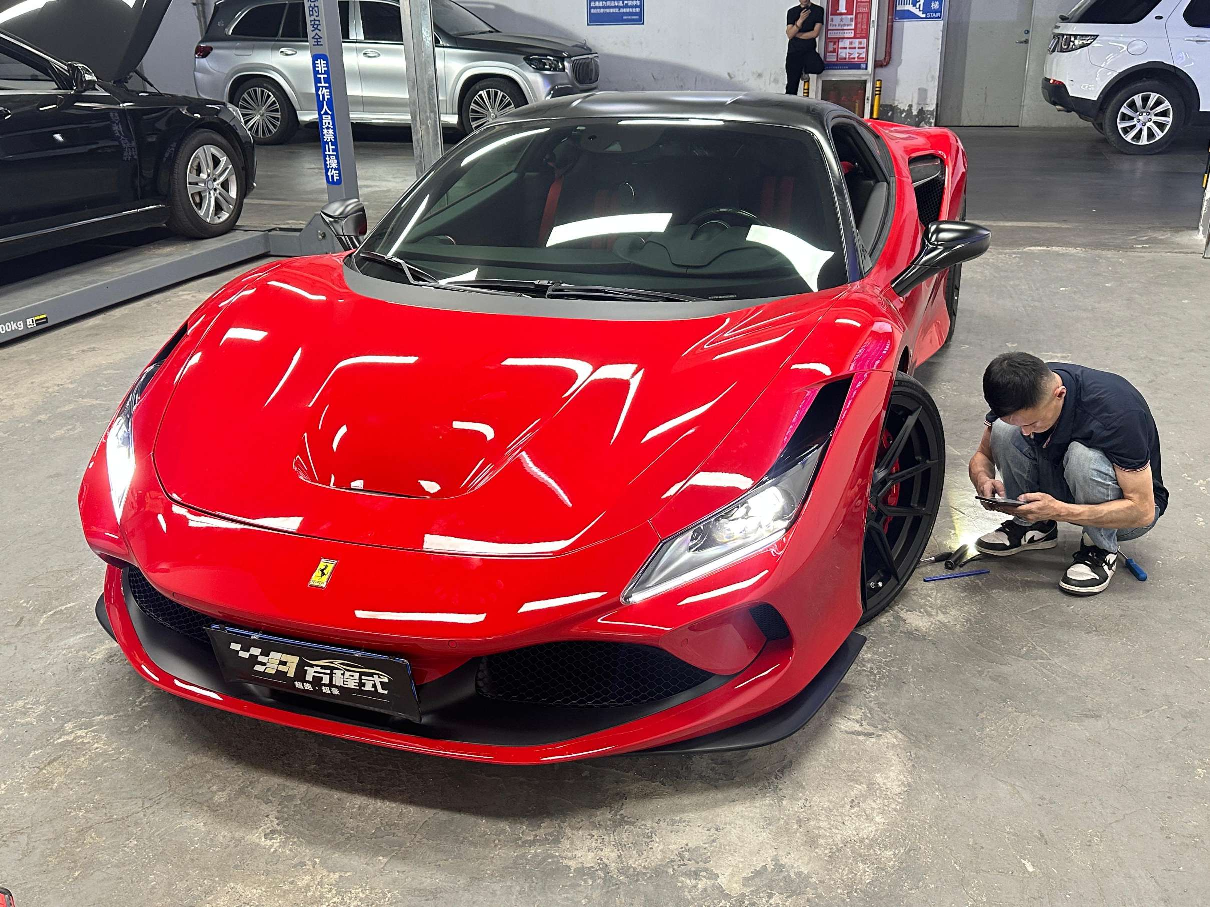 二手法拉利 F8 红色/黑色 2019款 Tributo 3.9T V8