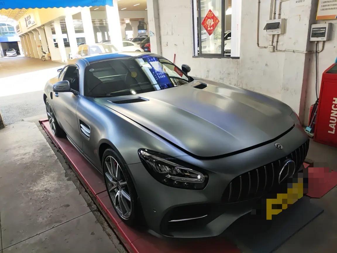 二手奔驰 AMG GT 灰色/黑色 2019款 GT S