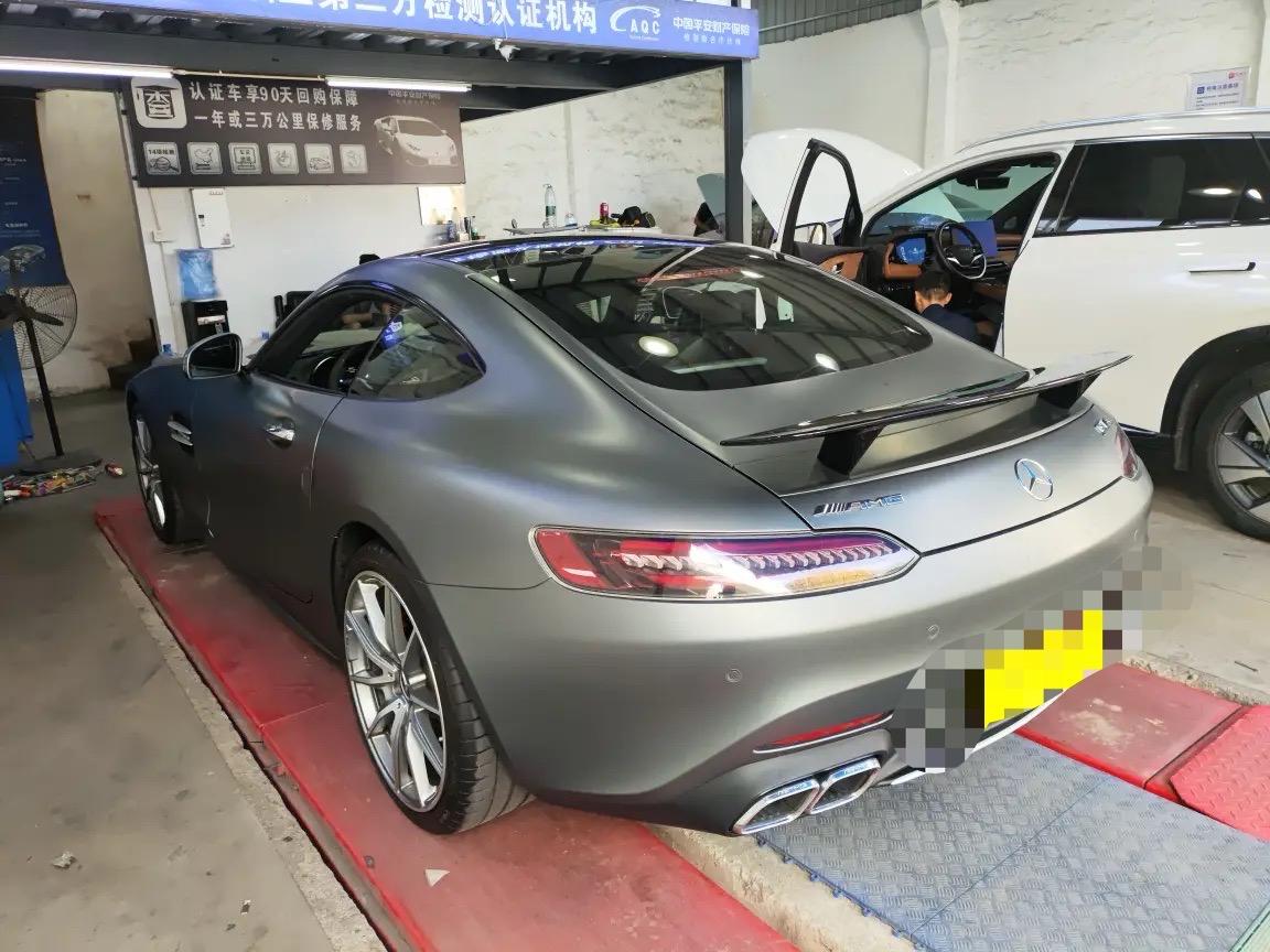 二手奔驰 AMG GT 灰色/黑色 2019款 GT S