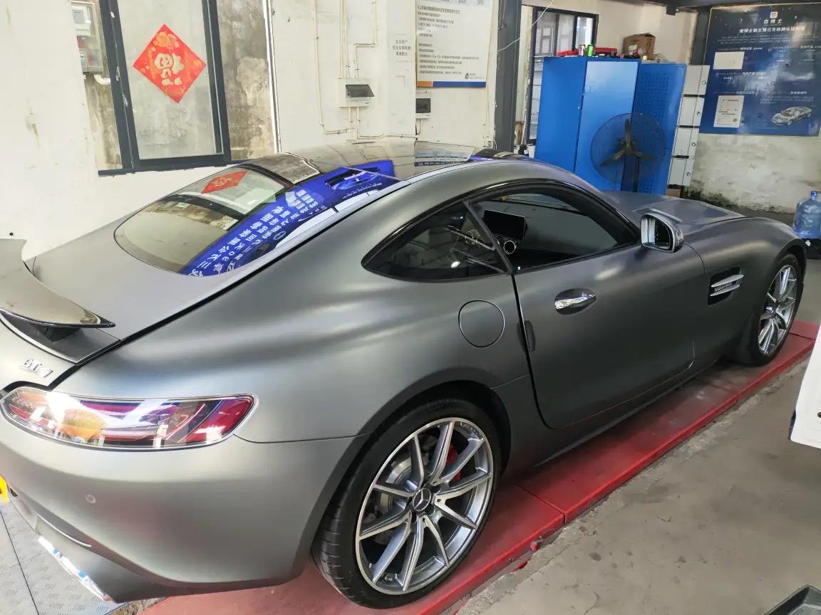 二手奔驰 AMG GT 灰色/黑色 2019款 GT S