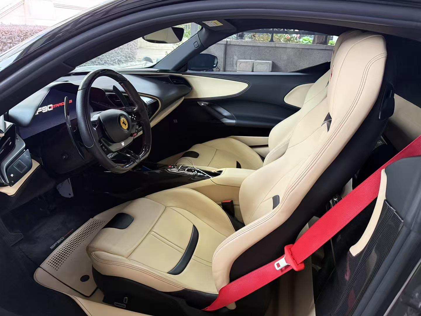 二手法拉利 SF90 灰色/白色 2020款 3.9T V8 Stradale