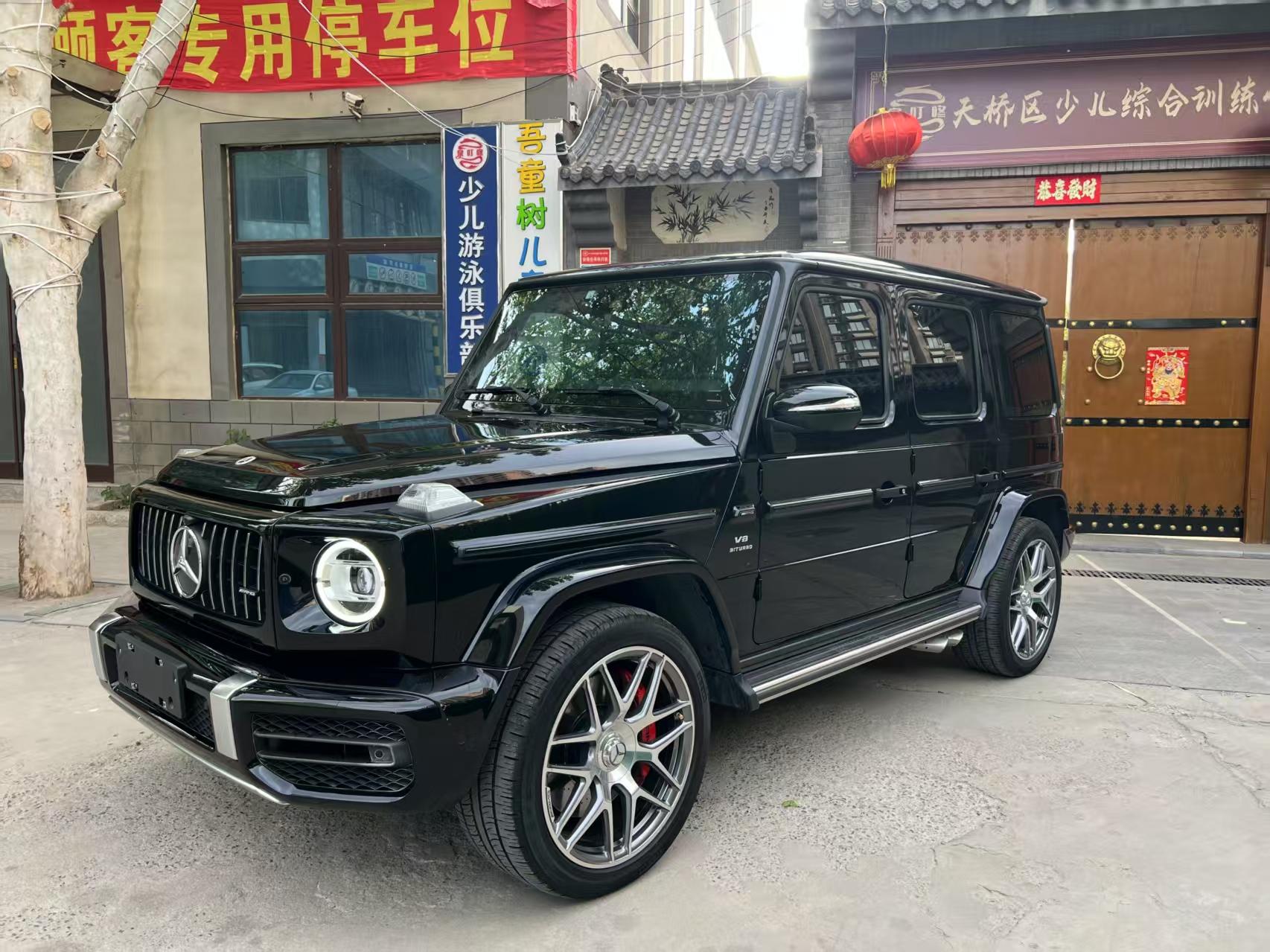 二手奔驰 G级AMG 黑色/黑色 2022款 AMG G 63