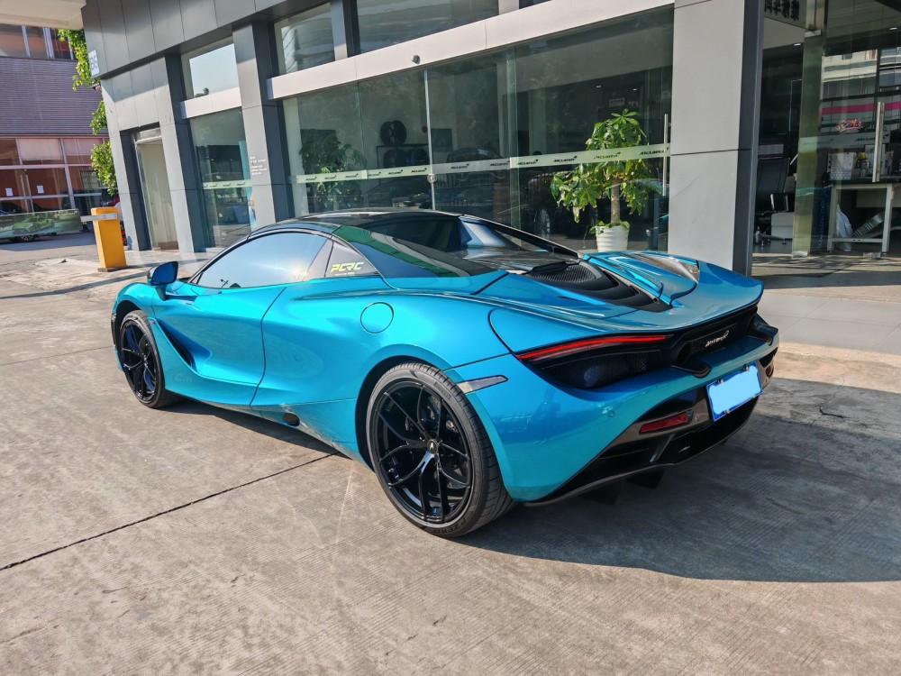 二手迈凯伦 720S 蓝色/黑色 2019款 4.0T Spider P版