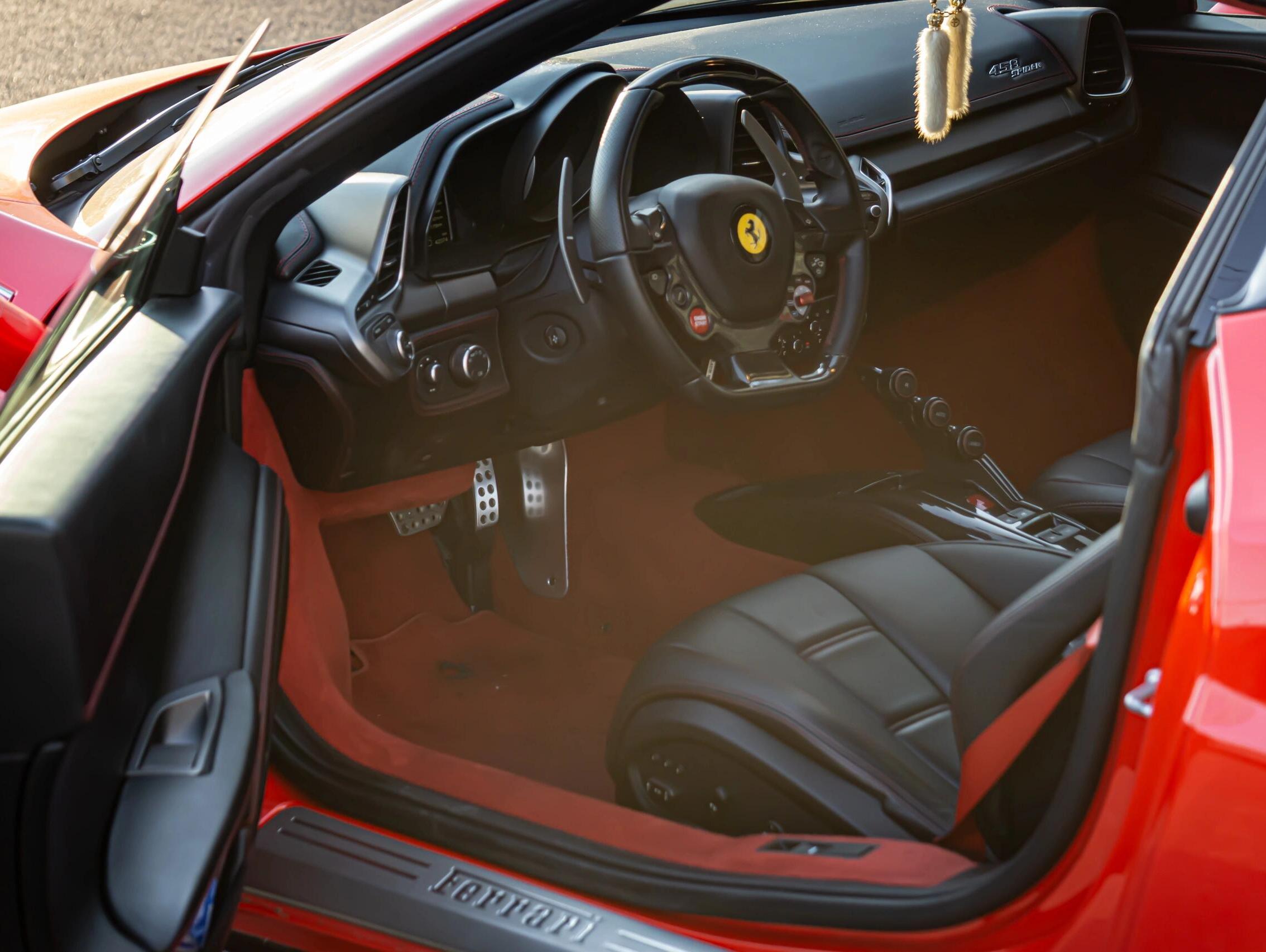 二手法拉利 458 红色/黑色 2013款 4.5L Spider