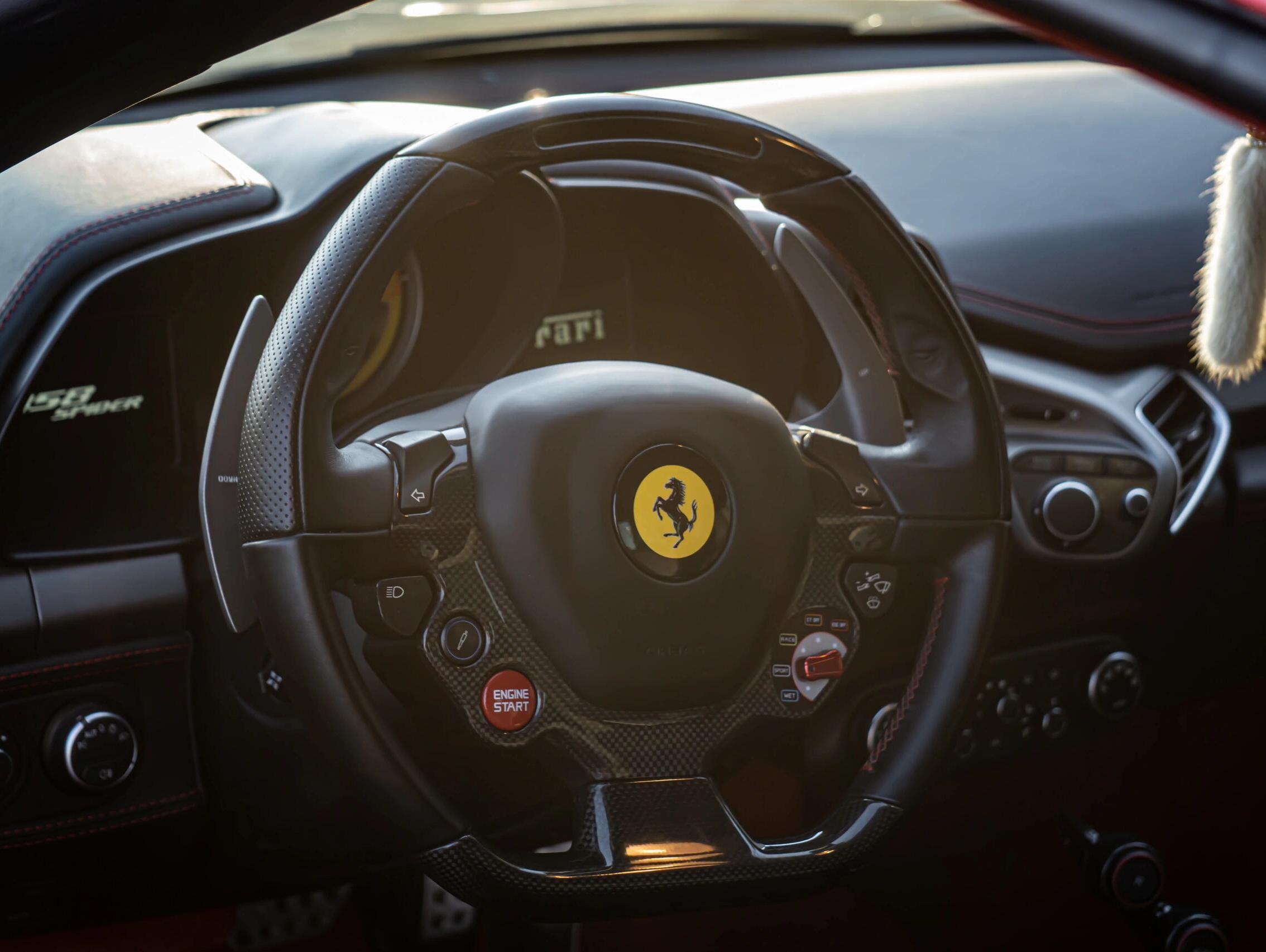 二手法拉利 458 红色/黑色 2013款 4.5L Spider