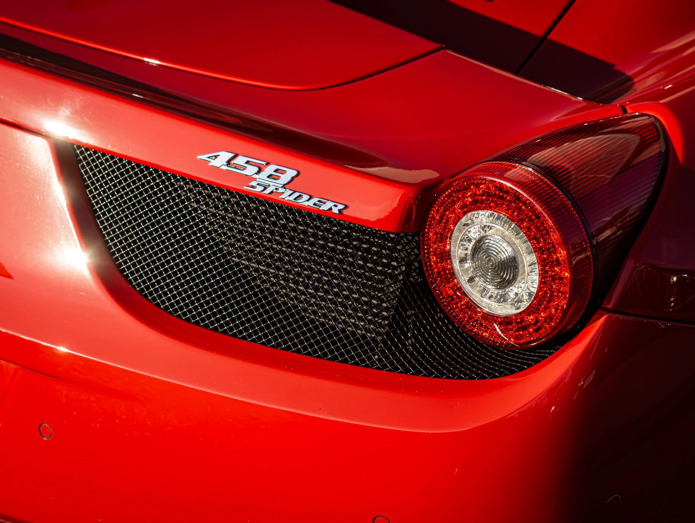 二手法拉利 458 红色/黑色 2013款 4.5L Spider