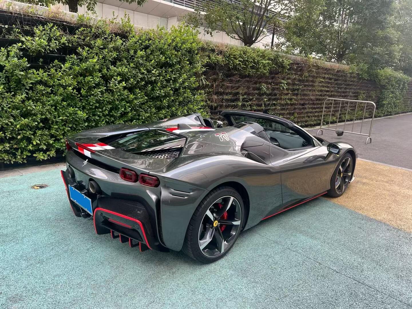 二手法拉利 SF90 灰色/黑色 2021款 3.9T V8 Spider