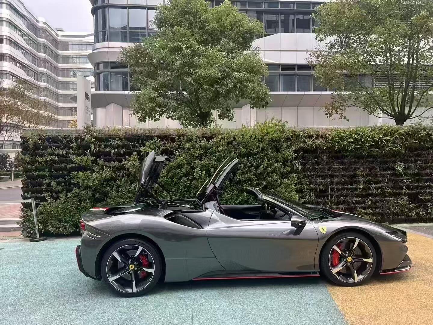 二手法拉利 SF90 灰色/黑色 2021款 3.9T V8 Spider