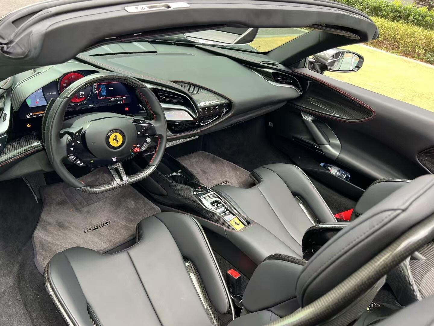 二手法拉利 SF90 灰色/黑色 2021款 3.9T V8 Spider