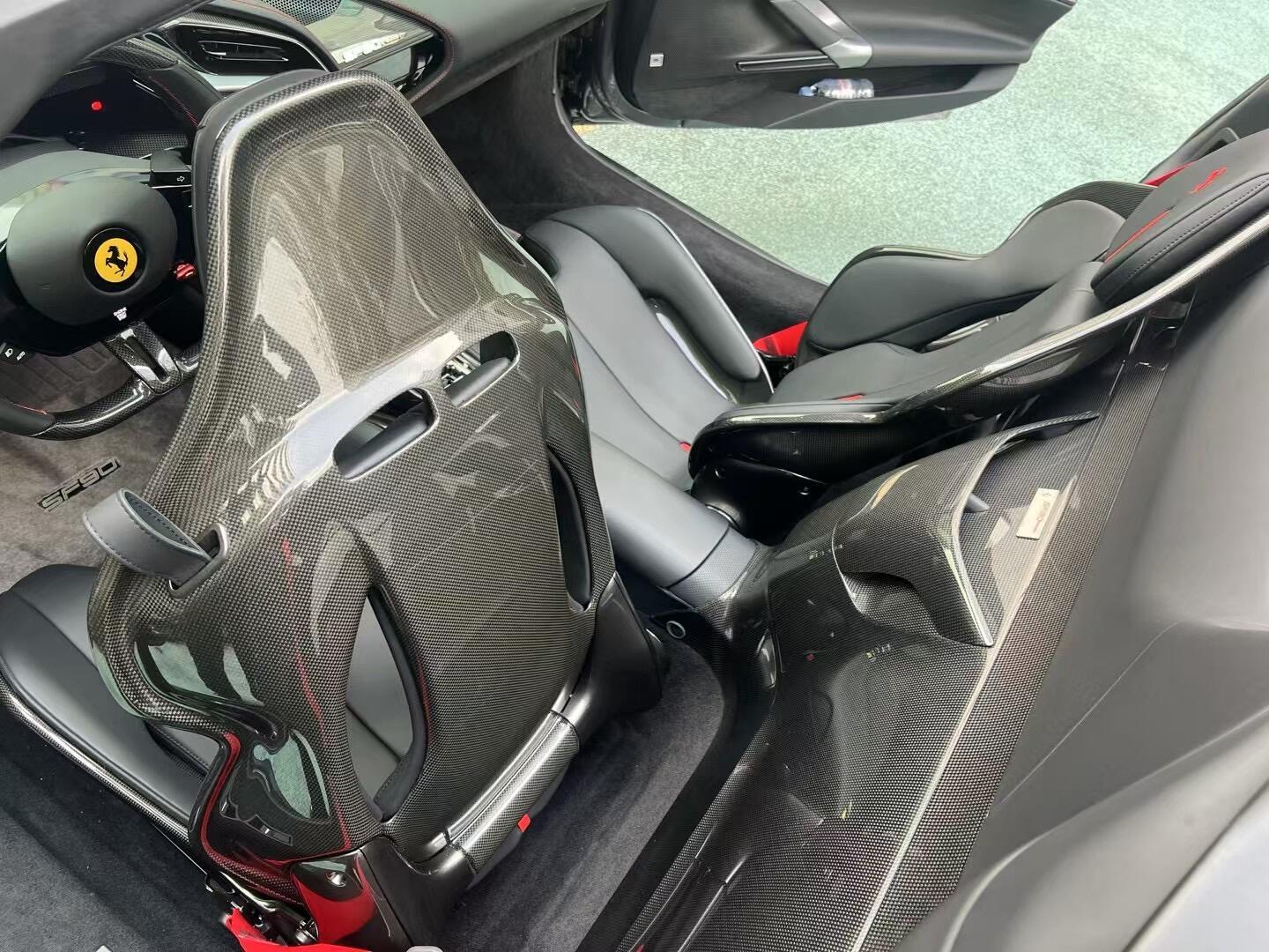 二手法拉利 SF90 灰色/黑色 2021款 3.9T V8 Spider