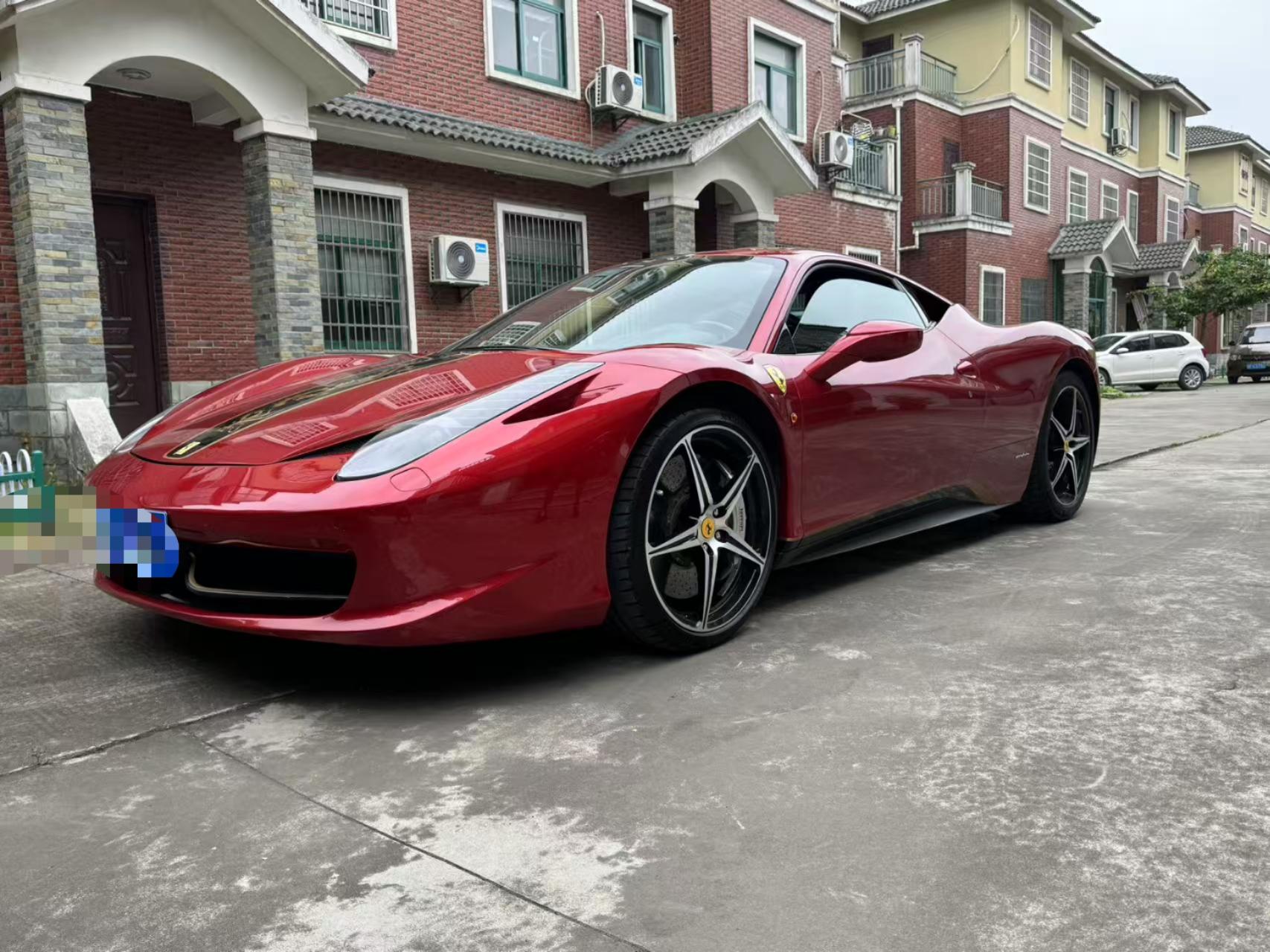 二手法拉利 458 红色/黑色 2012款 4.5L Italia 中国限量版