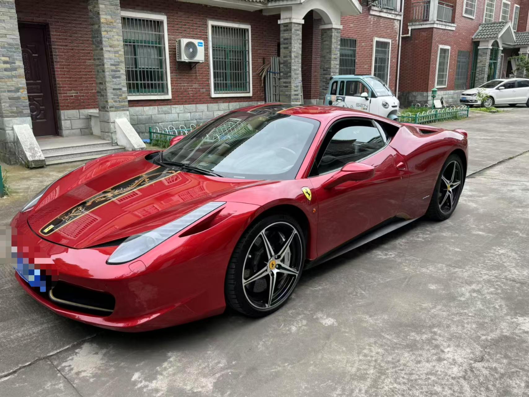 二手法拉利 458 红色/黑色 2012款 4.5L Italia 中国限量版