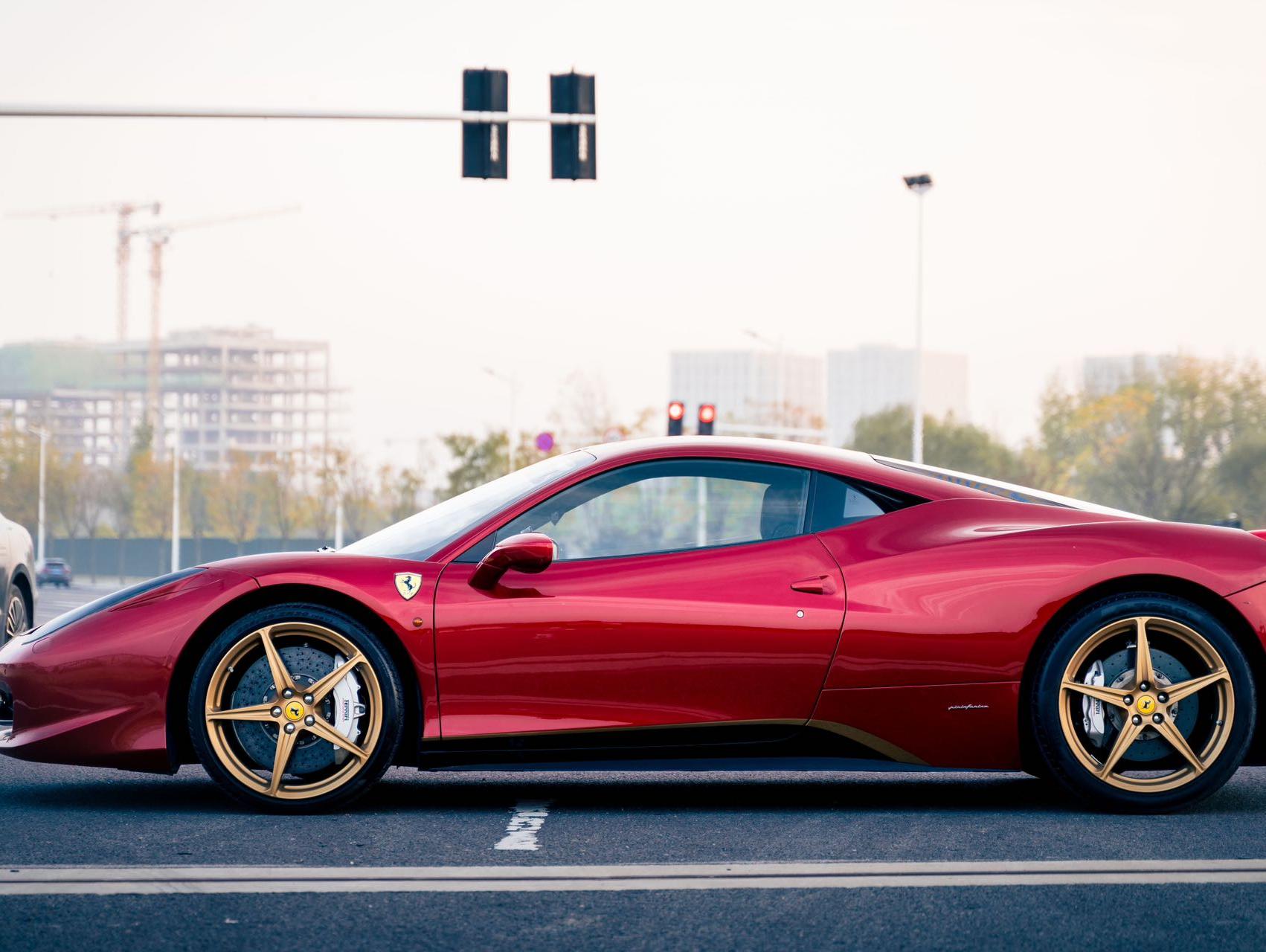 二手法拉利 458 马可波罗红/黑色 2012款 4.5L Italia 中国限量版