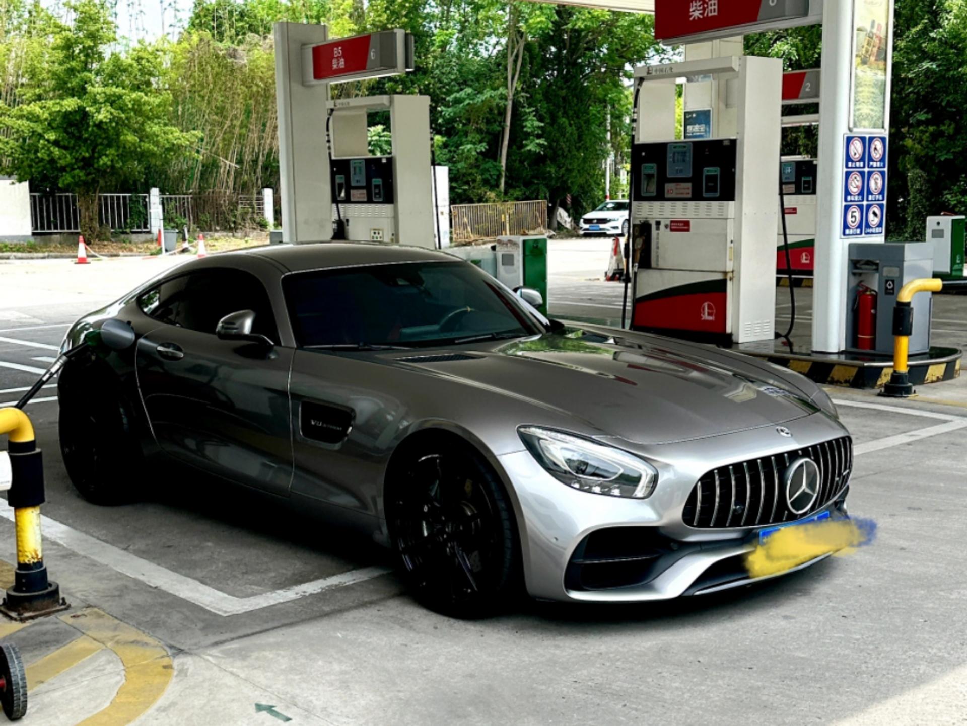 二手奔驰 AMG GT 灰色/黑色 2017款