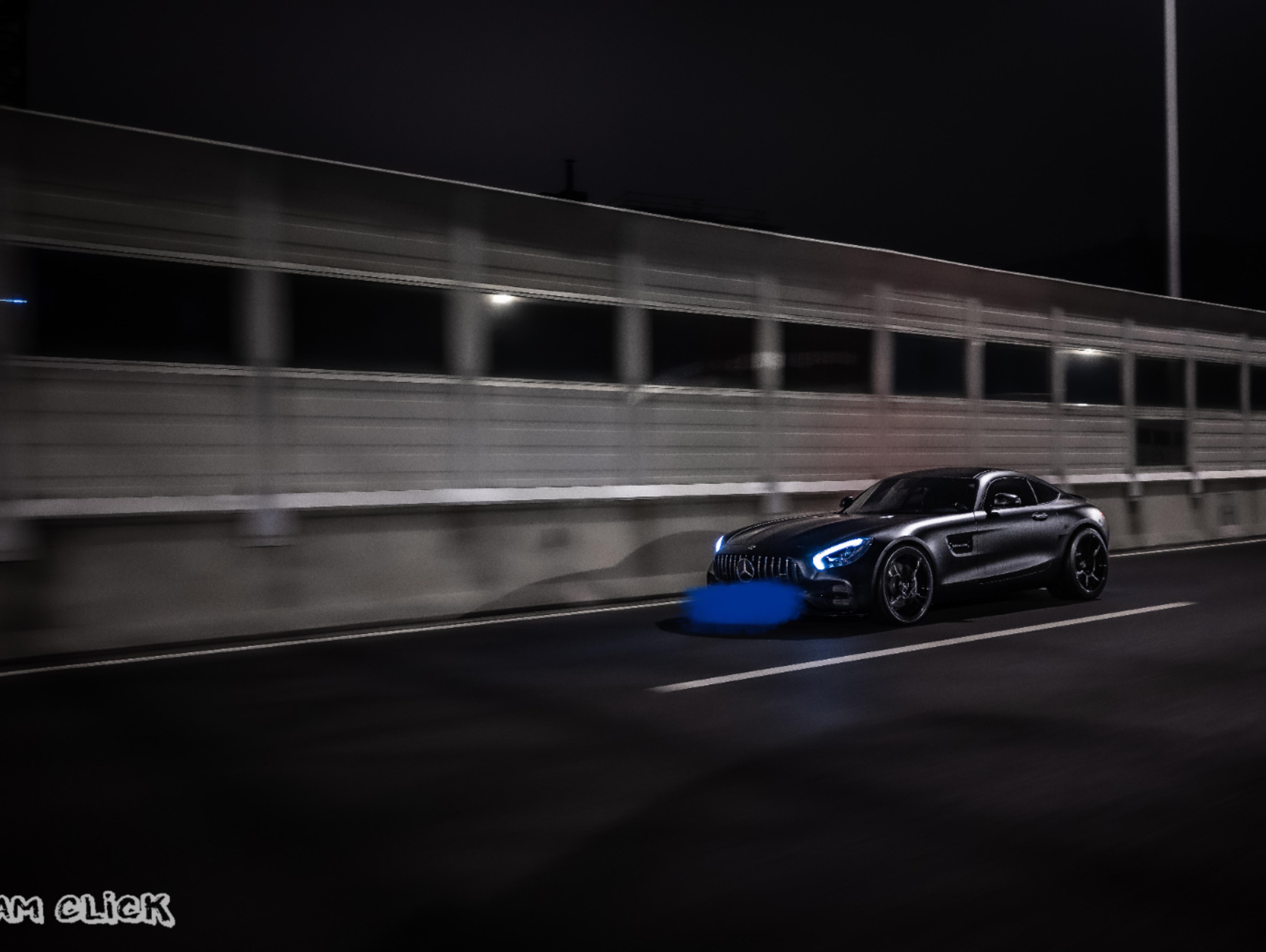 二手奔驰 AMG GT 灰色/黑色 2017款