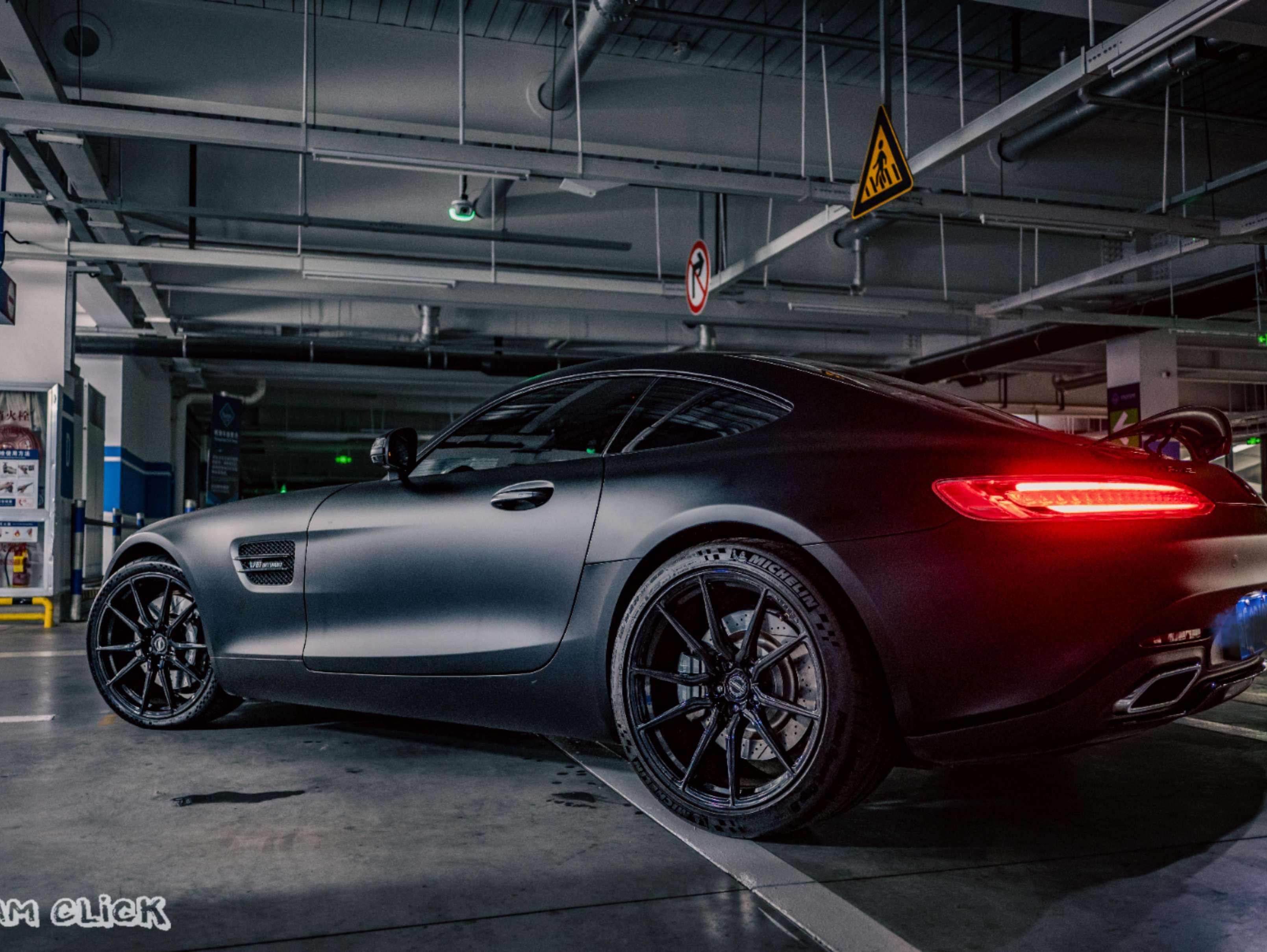二手奔驰 AMG GT 灰色/黑色 2017款