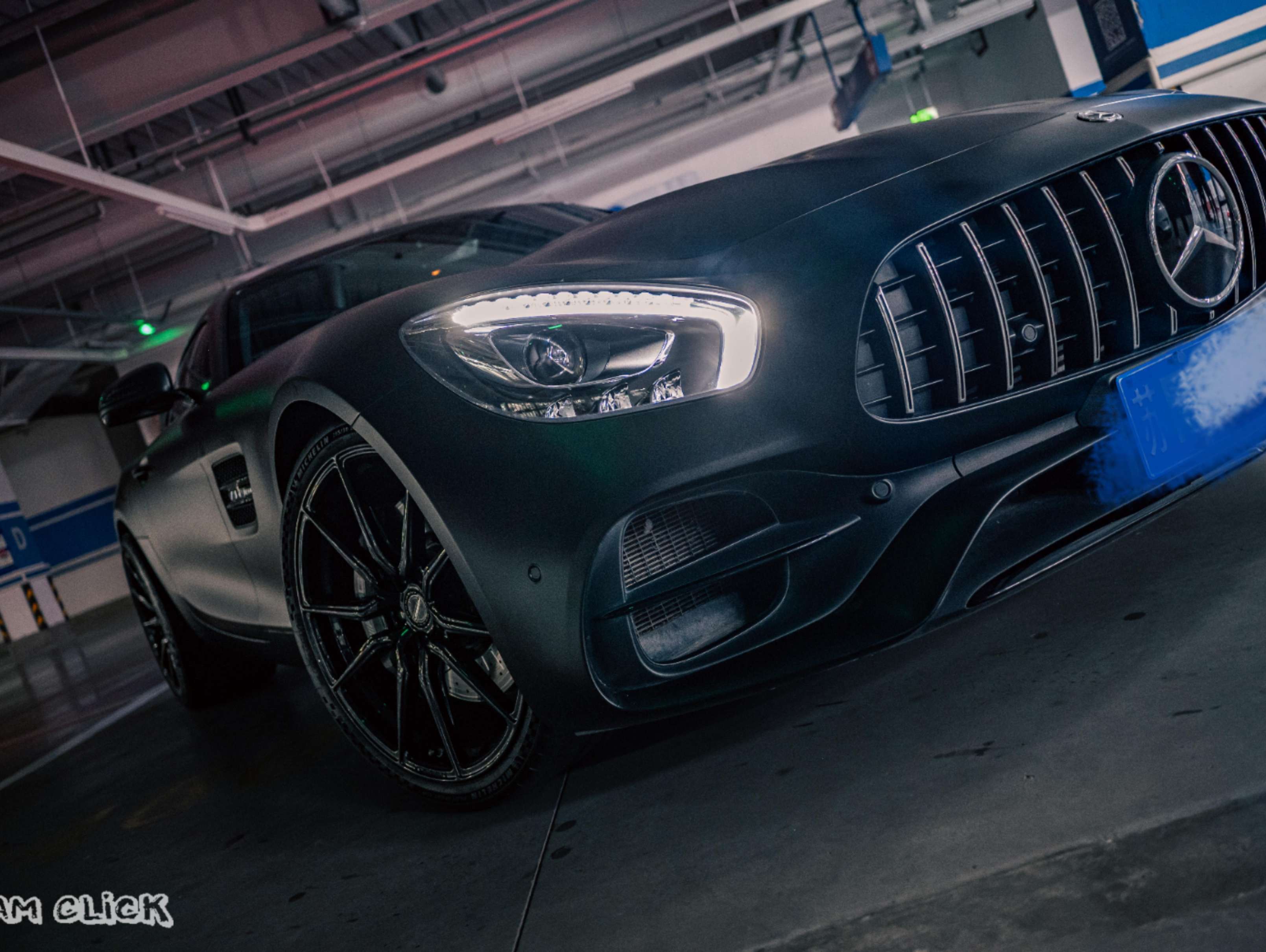 二手奔驰 AMG GT 灰色/黑色 2017款
