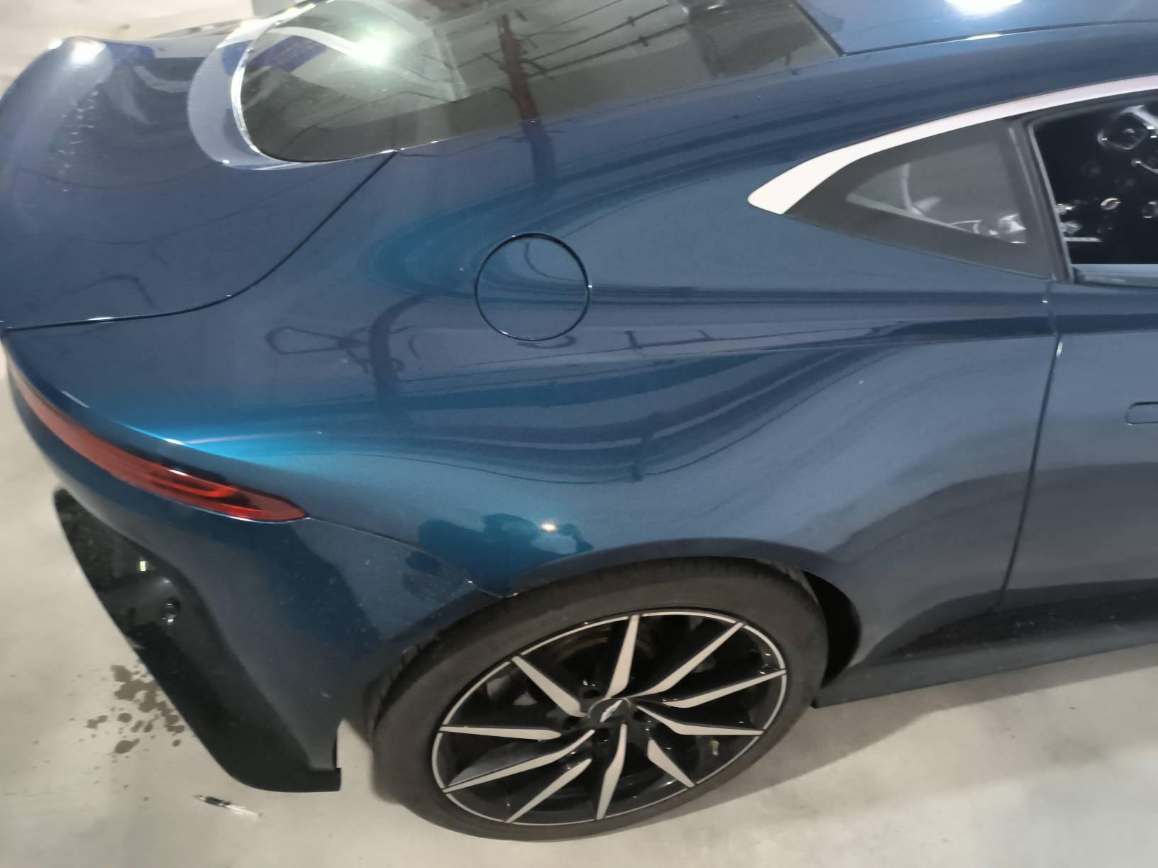 二手阿斯顿·马丁 V8 Vantage 蓝色/蓝色 2018款 4.0T V8 Coupe