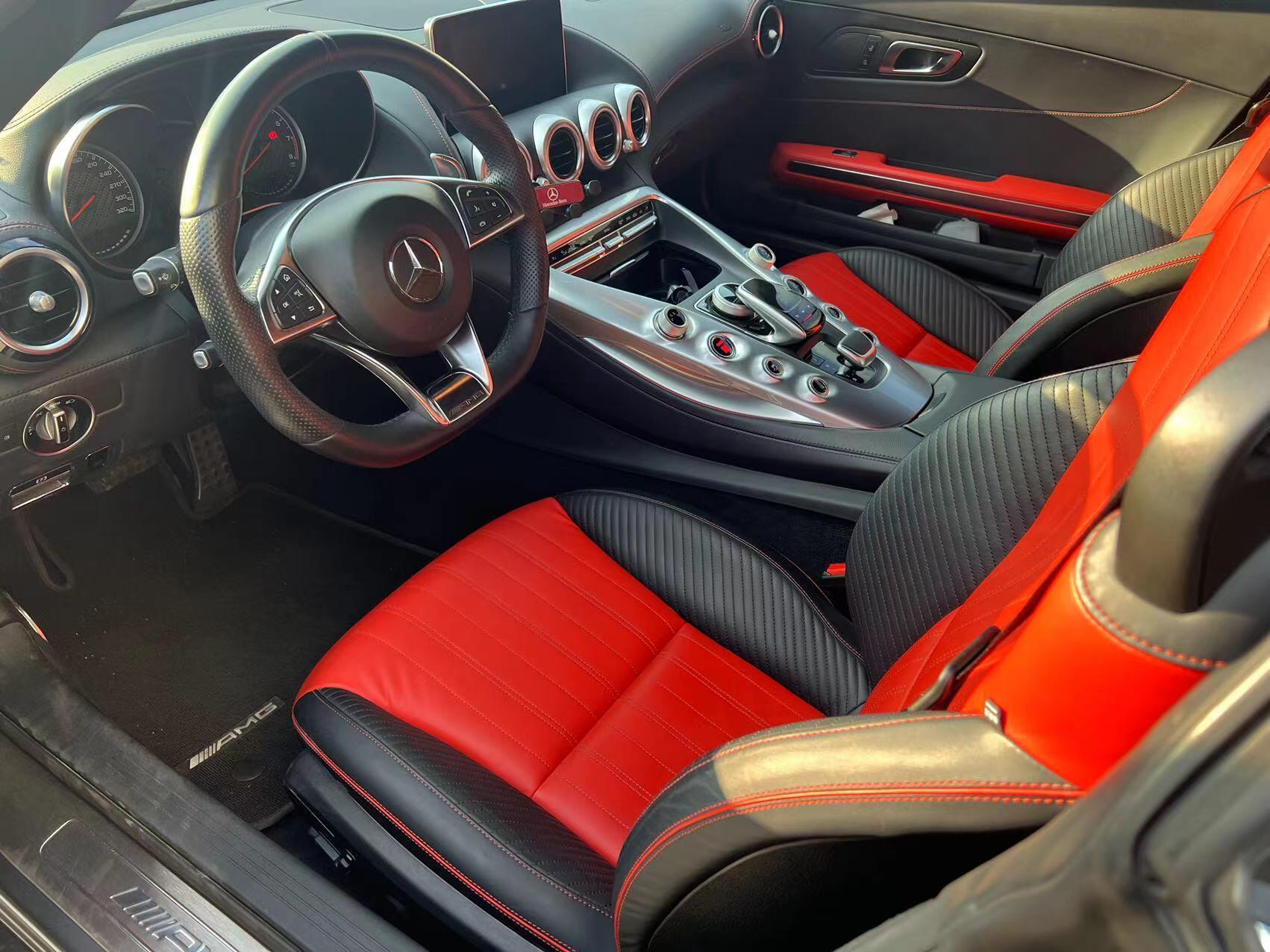 二手奔驰 AMG GT 银灰色/黑色 2015款 GT S