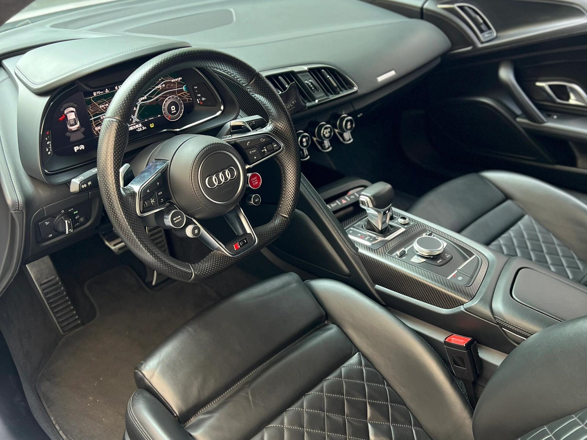 二手奥迪 R8 白色/黑色 2016款 V10 Coupe Performance