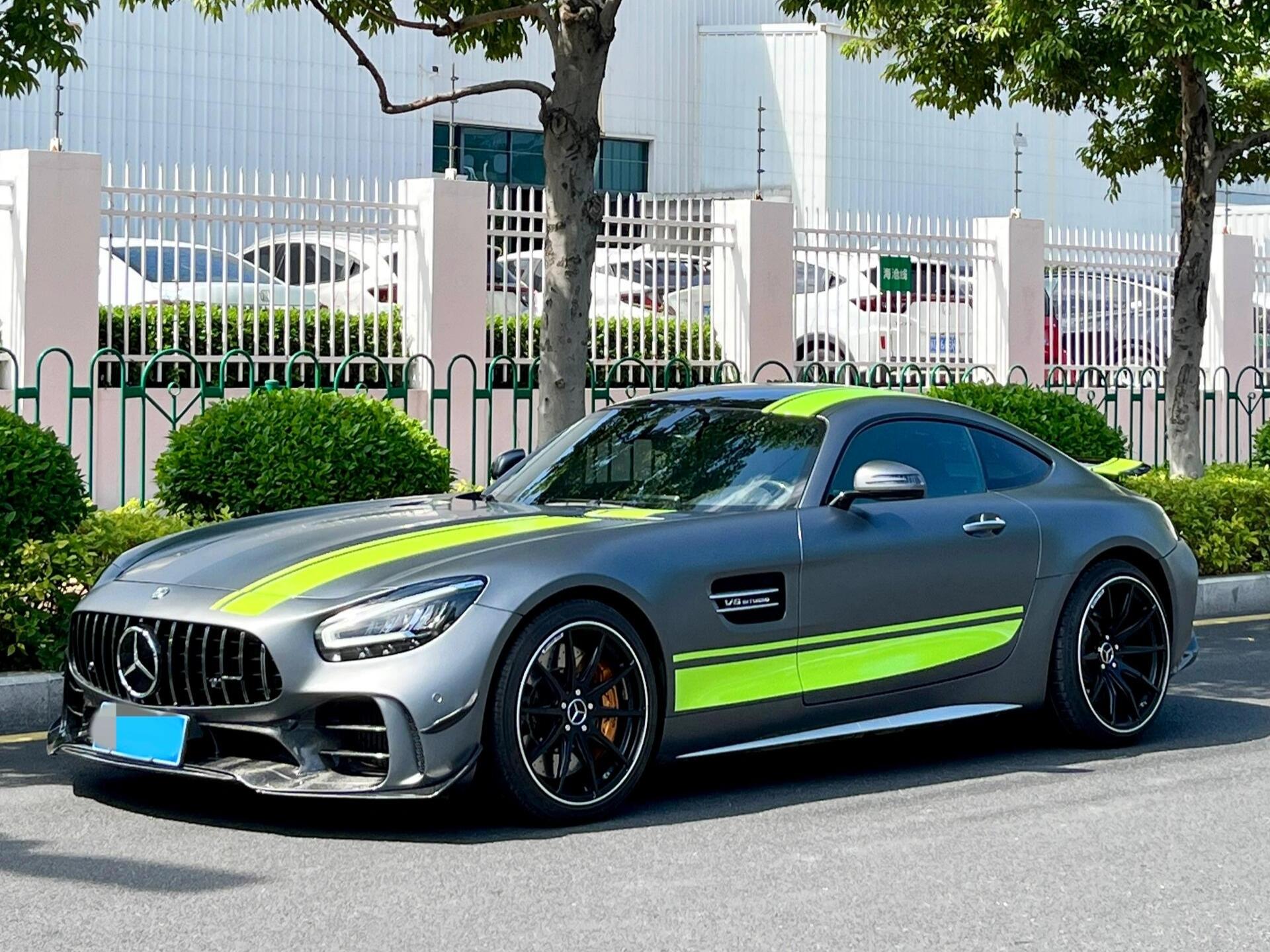 二手奔驰 AMG GT 银灰色/红色 2019款 GT C