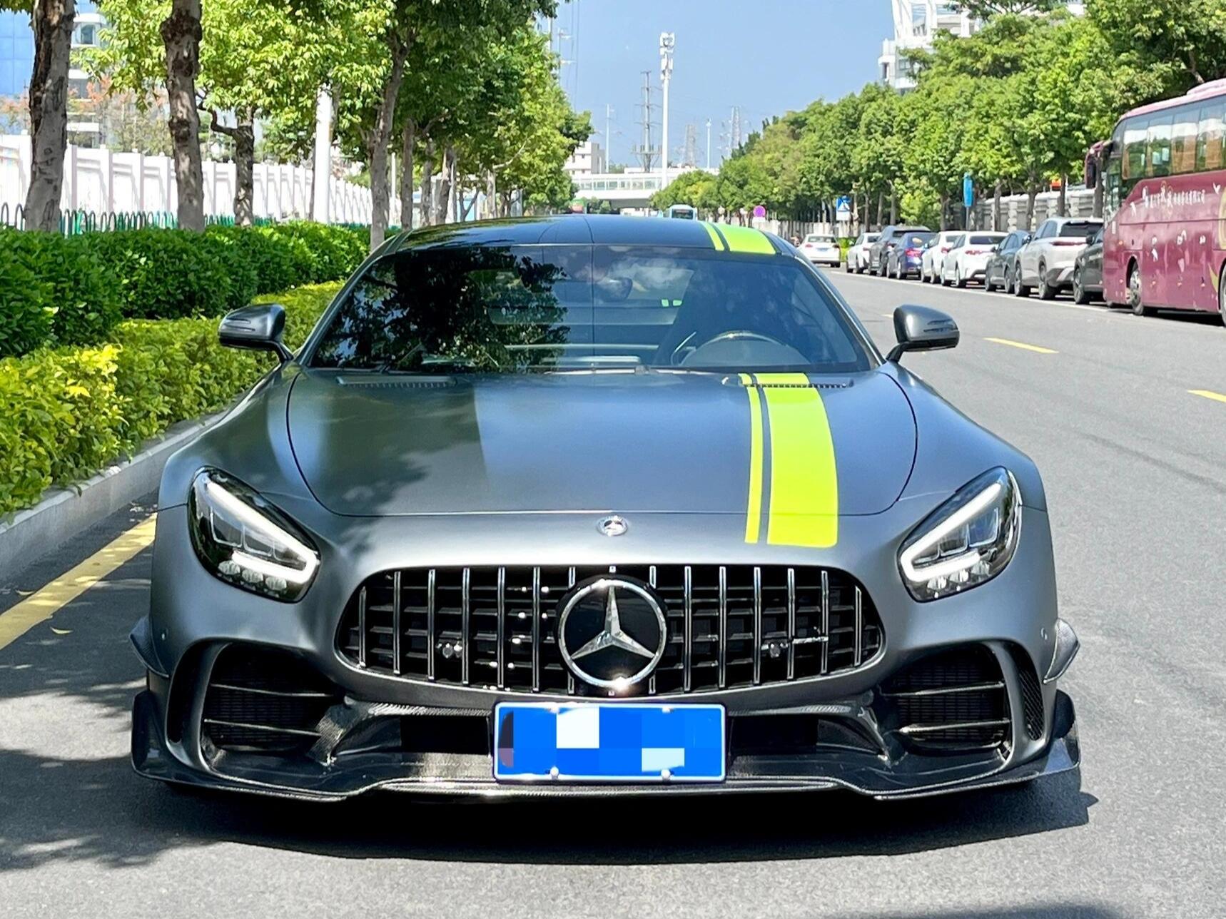 二手奔驰 AMG GT 银灰色/红色 2019款 GT C