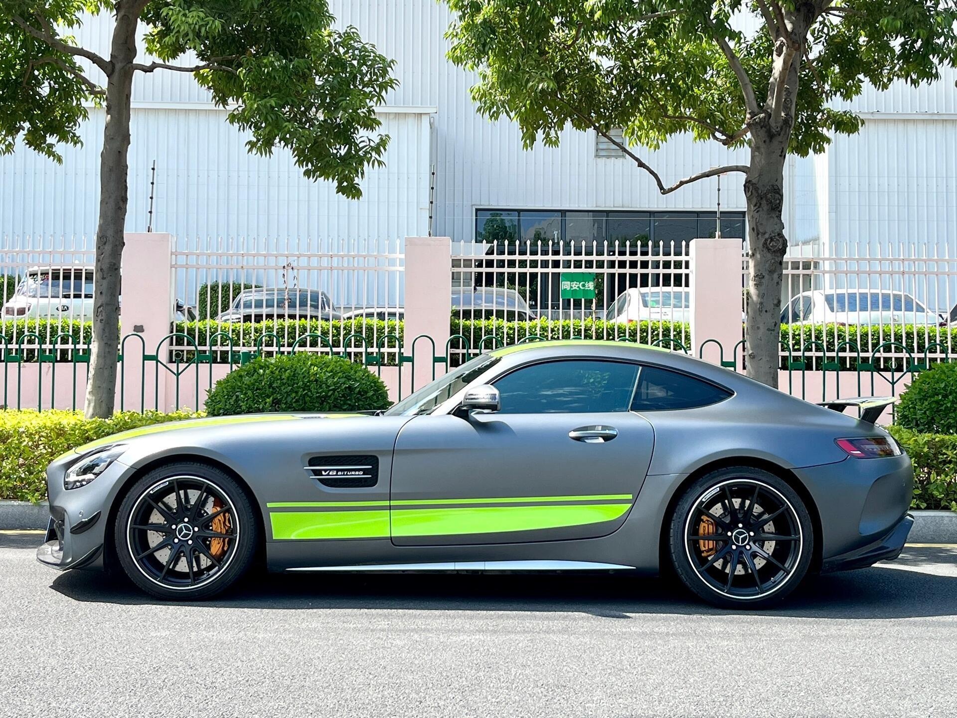 二手奔驰 AMG GT 银灰色/红色 2019款 GT C