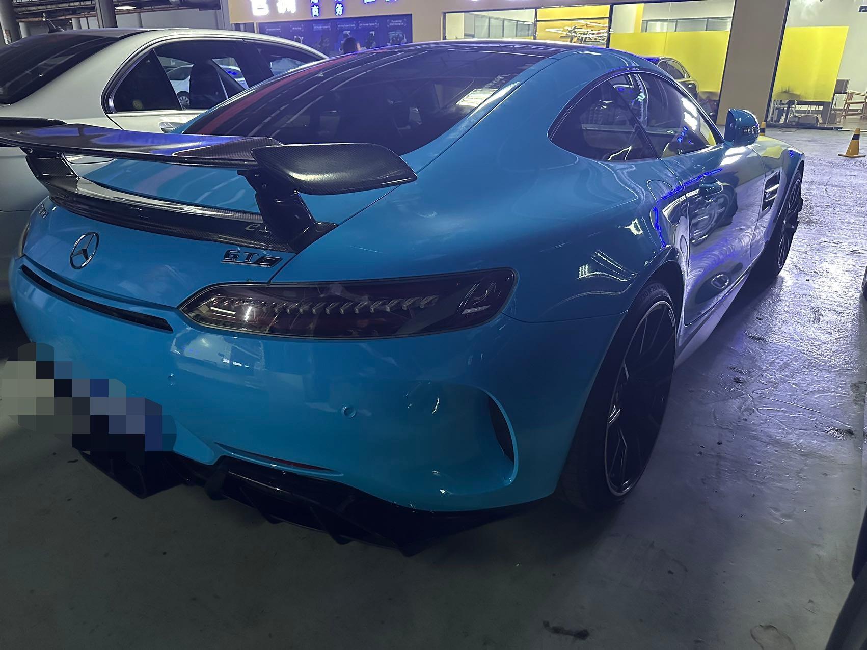 二手奔驰 AMG GT 银灰色/红色 2019款 GT C