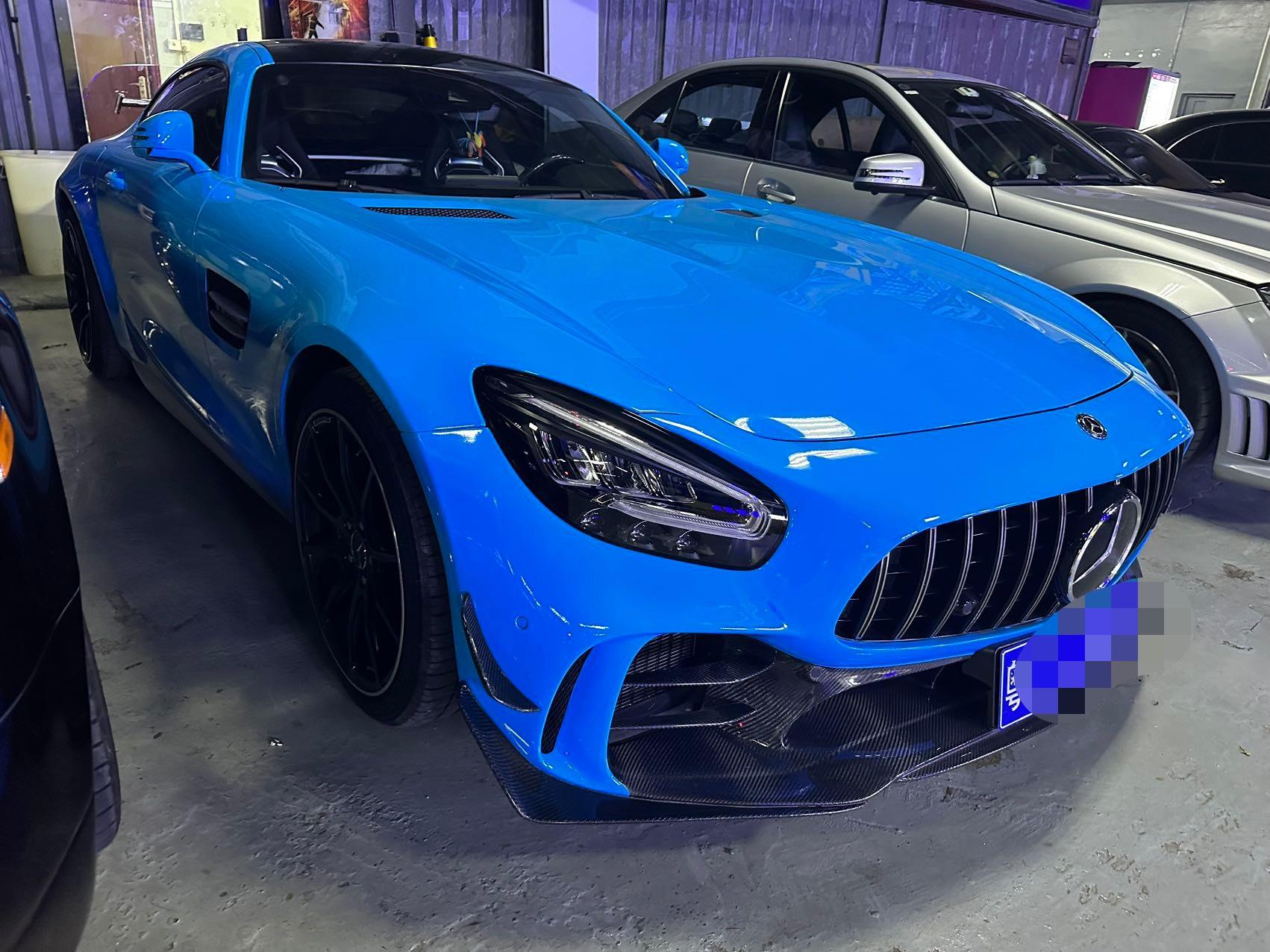 二手奔驰 AMG GT 银灰色/红色 2019款 GT C