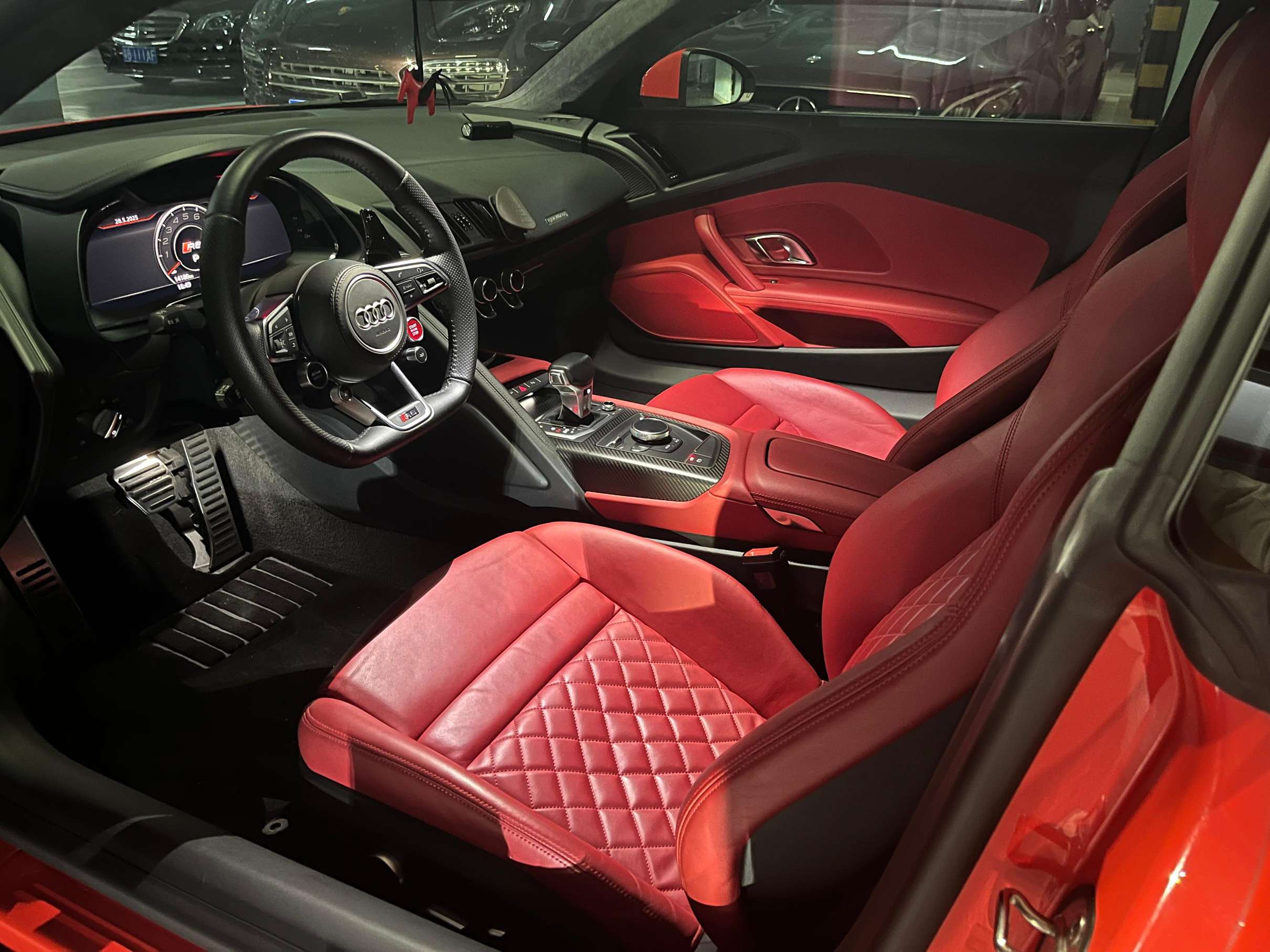 二手奥迪 R8 红色/红色 2016款 V10 Coupe Performance