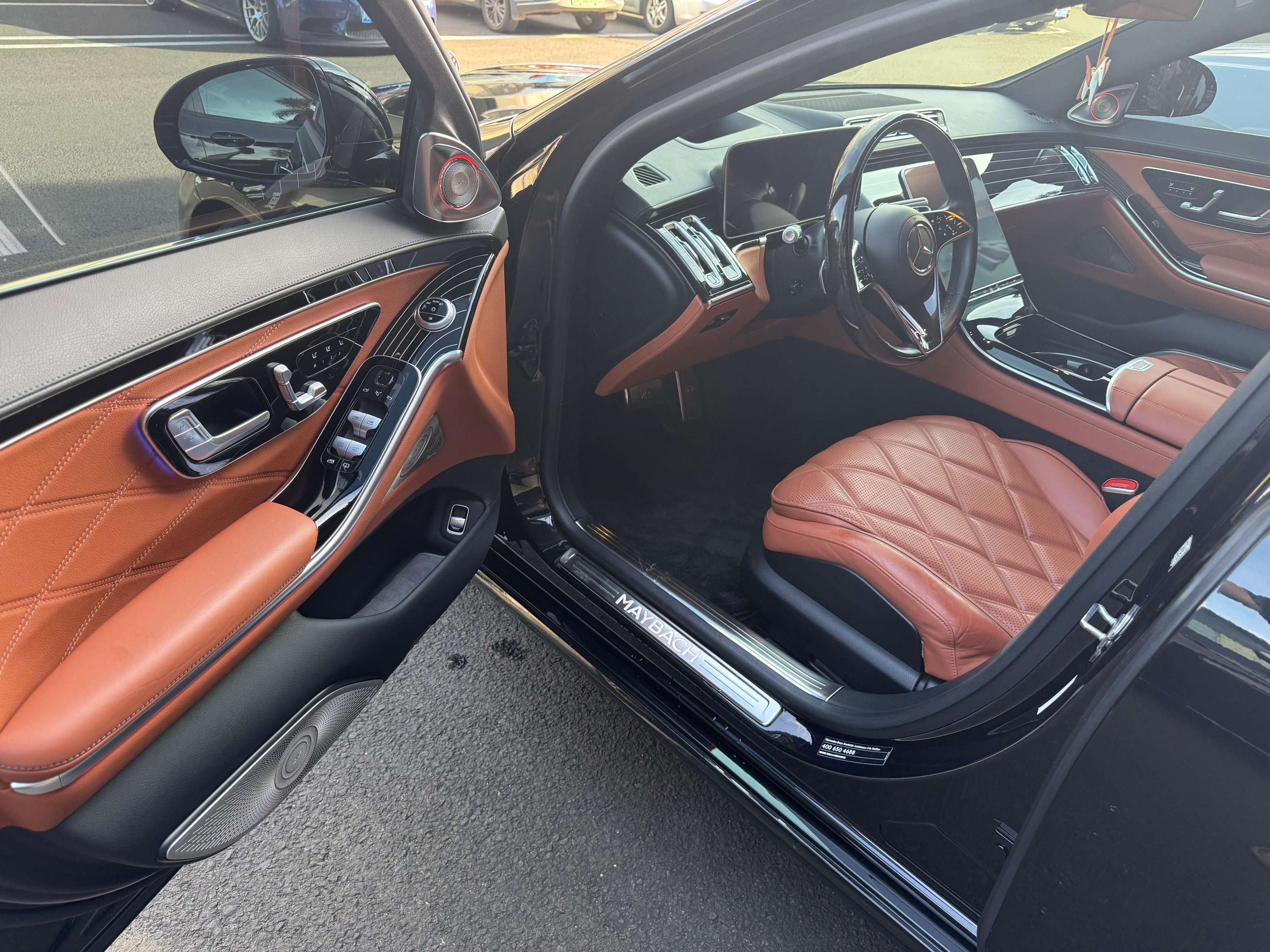 二手奔驰 迈巴赫S级 黑色/棕色 2021款 S480 4MATIC