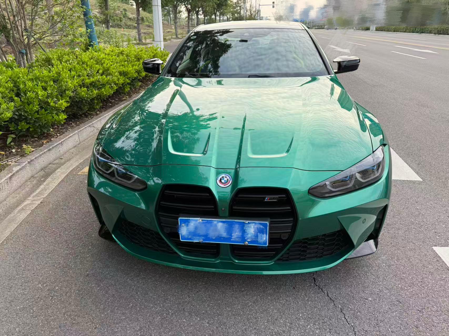 二手宝马 M系 绿色/蓝色 M4 双门轿跑车 xDrive 雷霆版 中规版