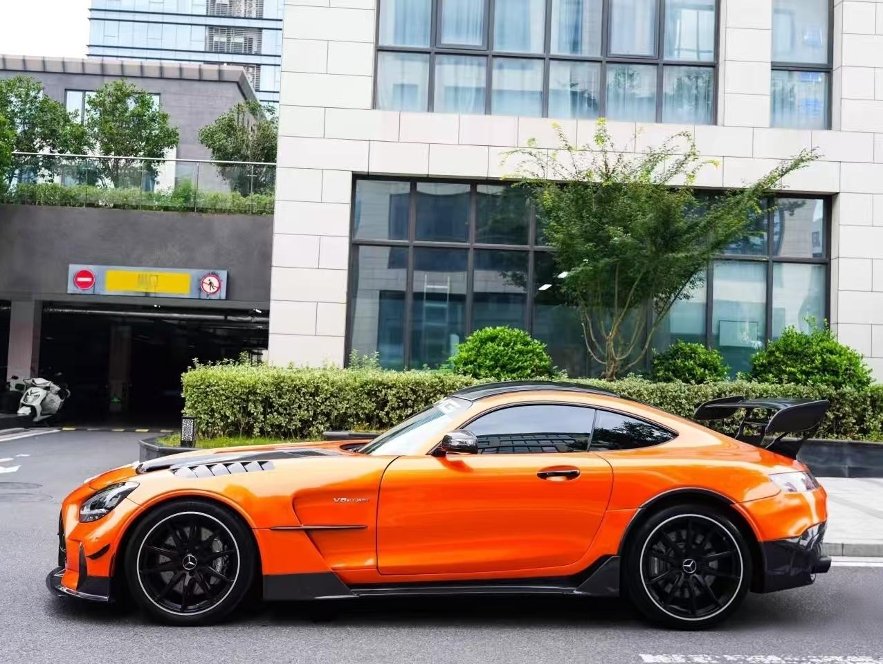 二手奔驰 AMG GT 橙色/黑色 2017款