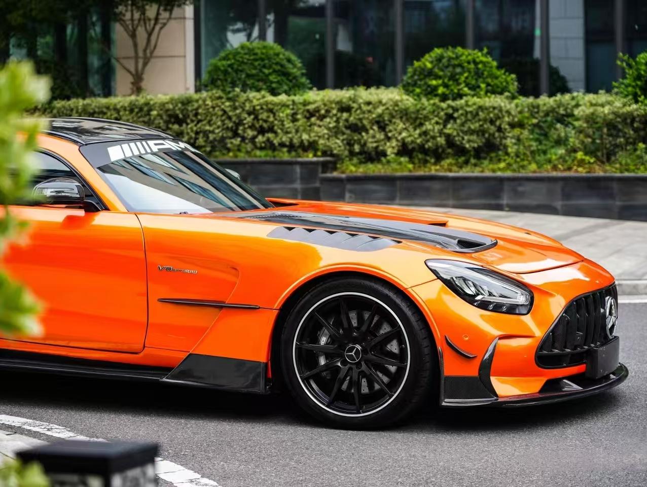 二手奔驰 AMG GT 橙色/黑色 2017款