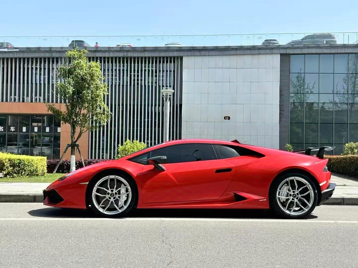 二手兰博基尼 Huracán 红色/黑色 2014款 LP 610-4