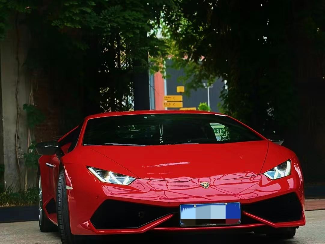 二手兰博基尼 Huracán 红色/黑色 2014款 LP 610-4