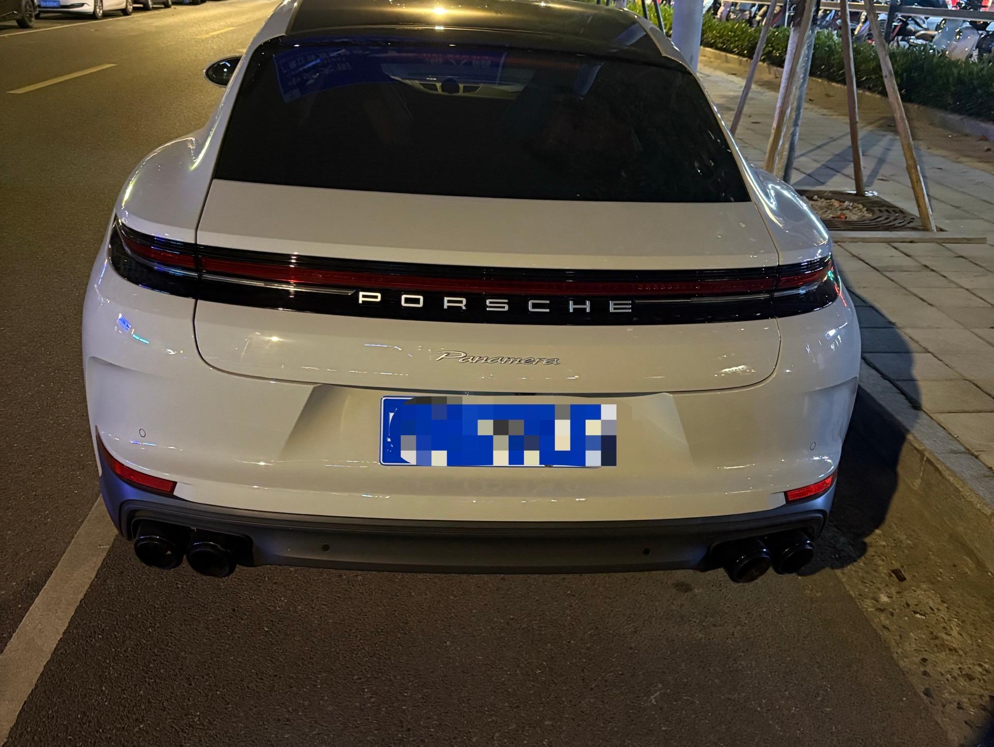 二手保时捷 Panamera 灰色/红色 帕拉梅拉 中规版