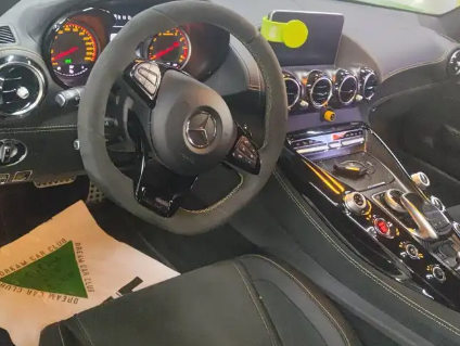 二手奔驰 AMG GT 绿色/黑色 2017款 GT R