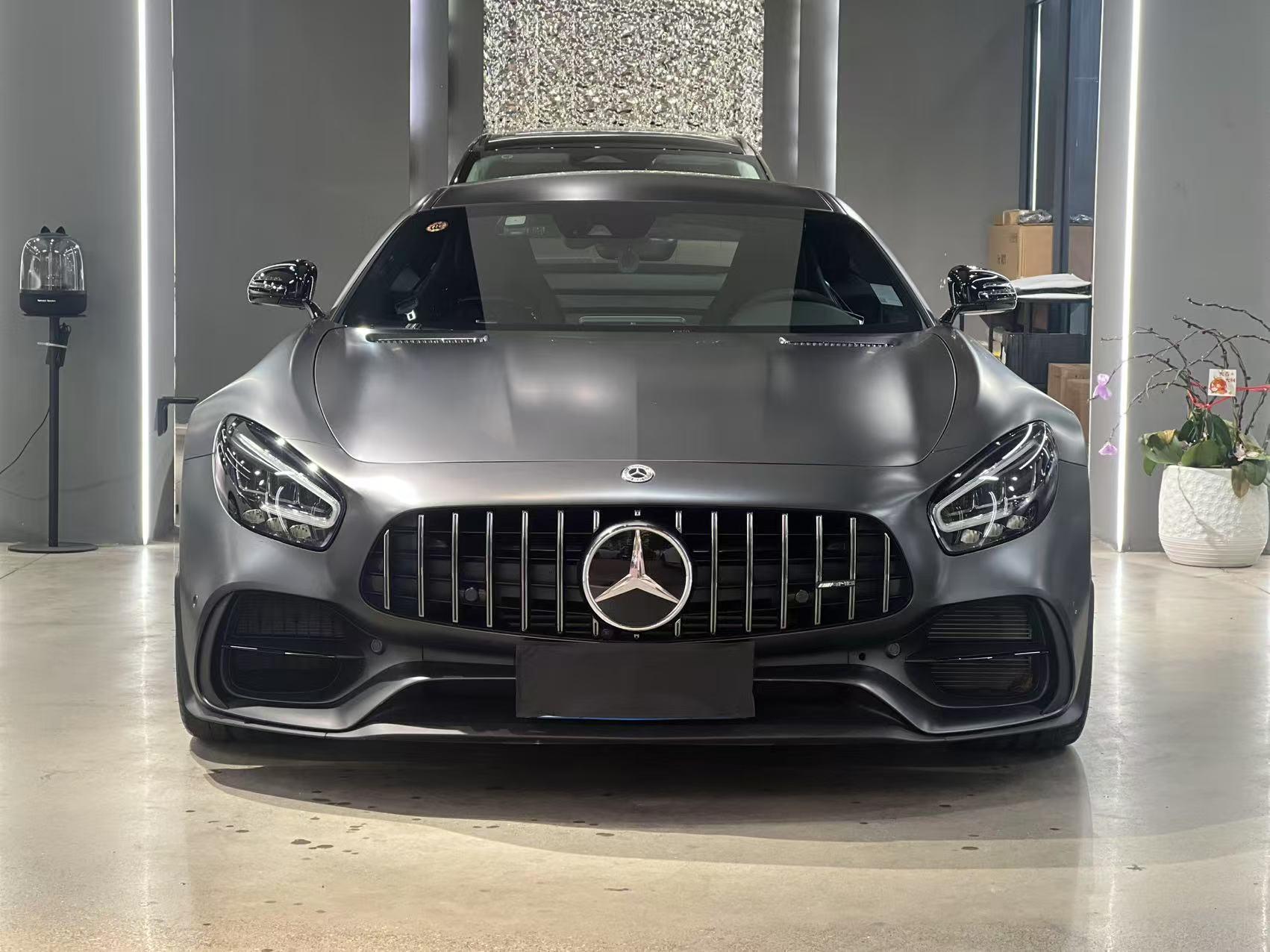二手奔驰 AMG GT 浅哑光灰/黑色 2021款 暗夜特别版