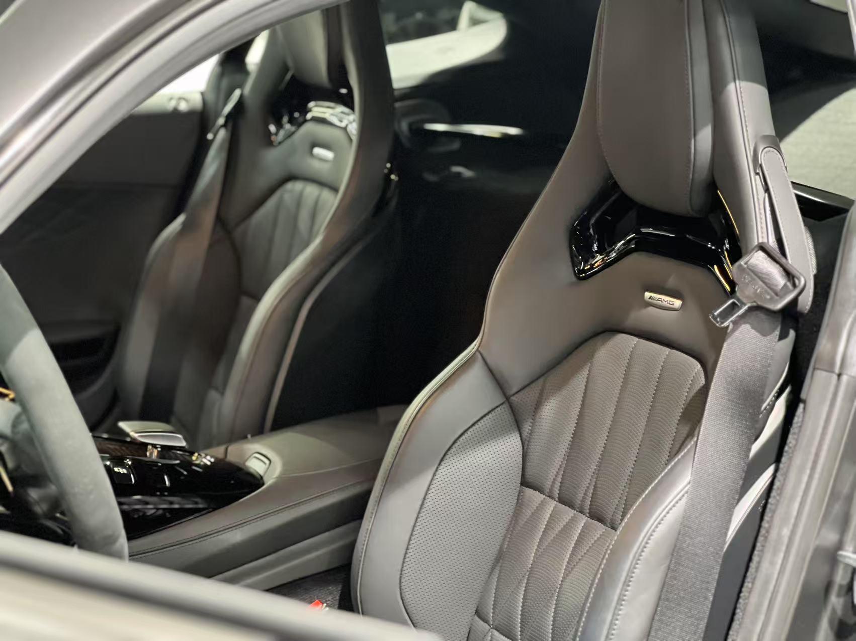 二手奔驰 AMG GT 浅哑光灰/黑色 2021款 暗夜特别版